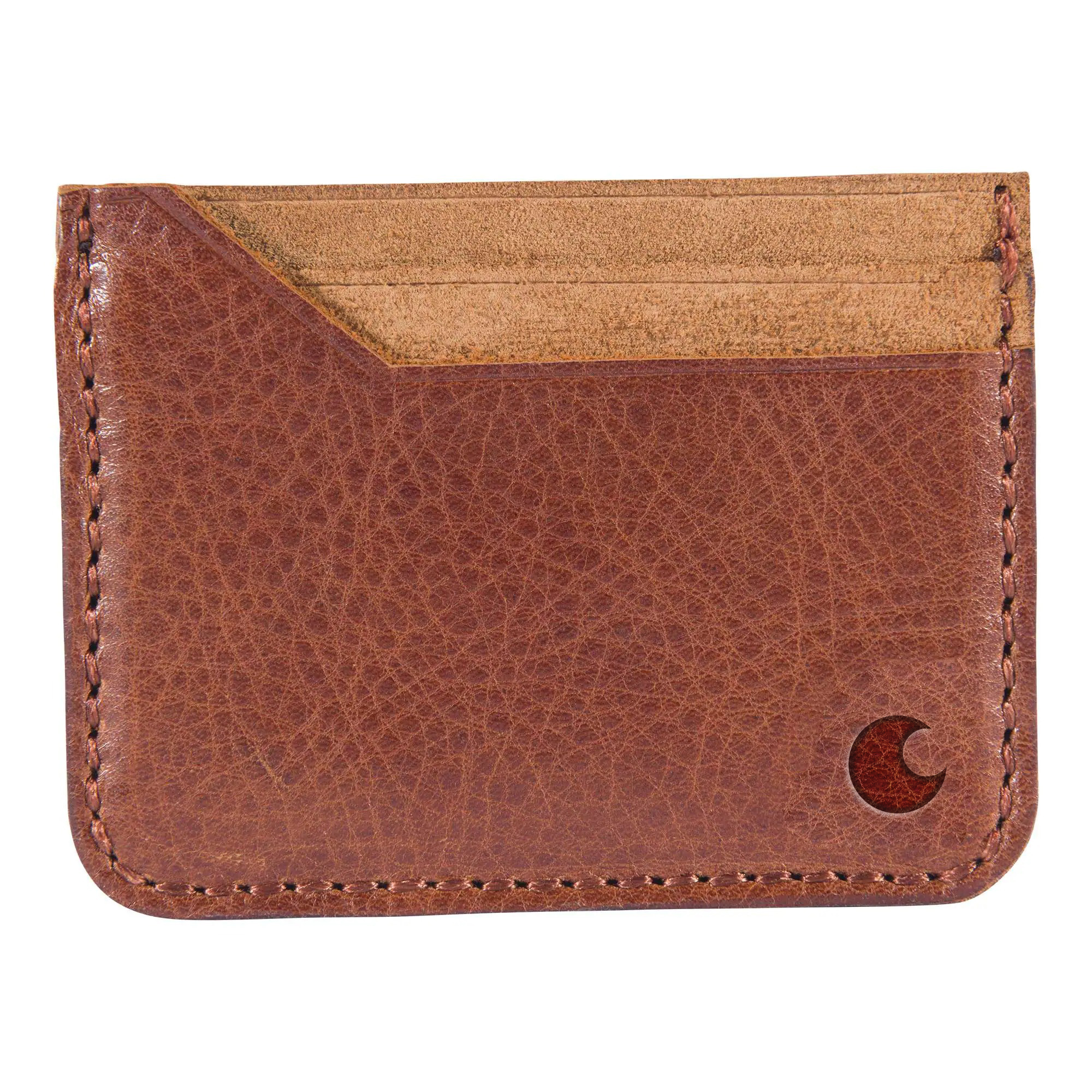 Patina Leather Front Pocket Wallet