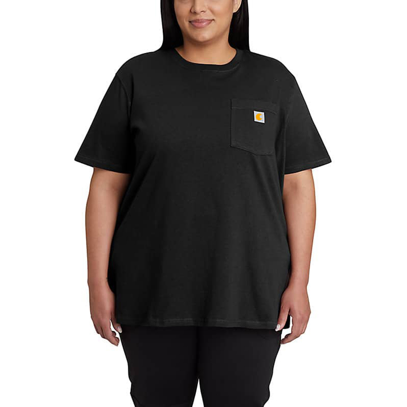 Women's Loose Fit Heavyweight Short-Sleeve Pocket T-Shirt