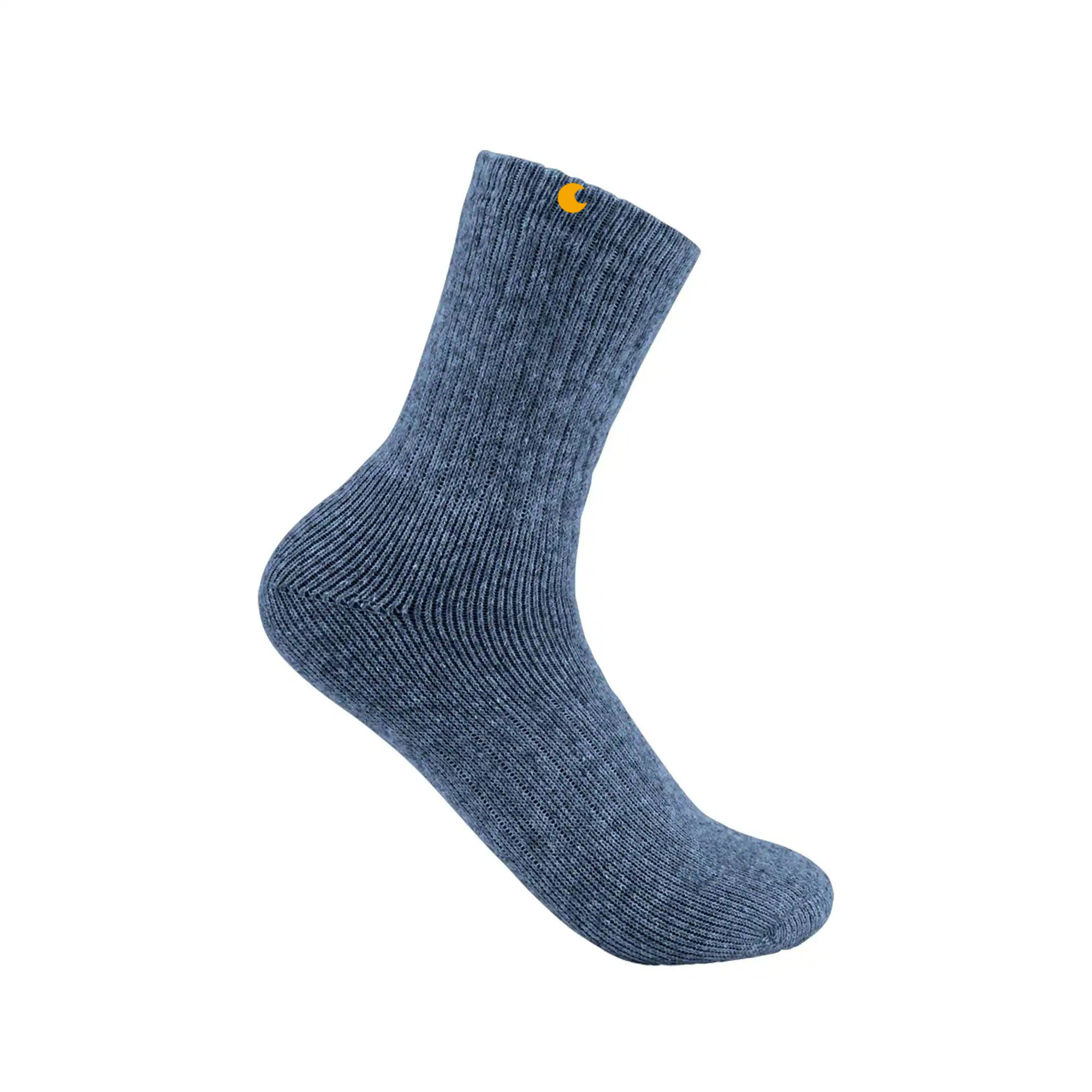 Women's Heavyweight Synthetic-Wool Blend Crew Sock 4-Pack