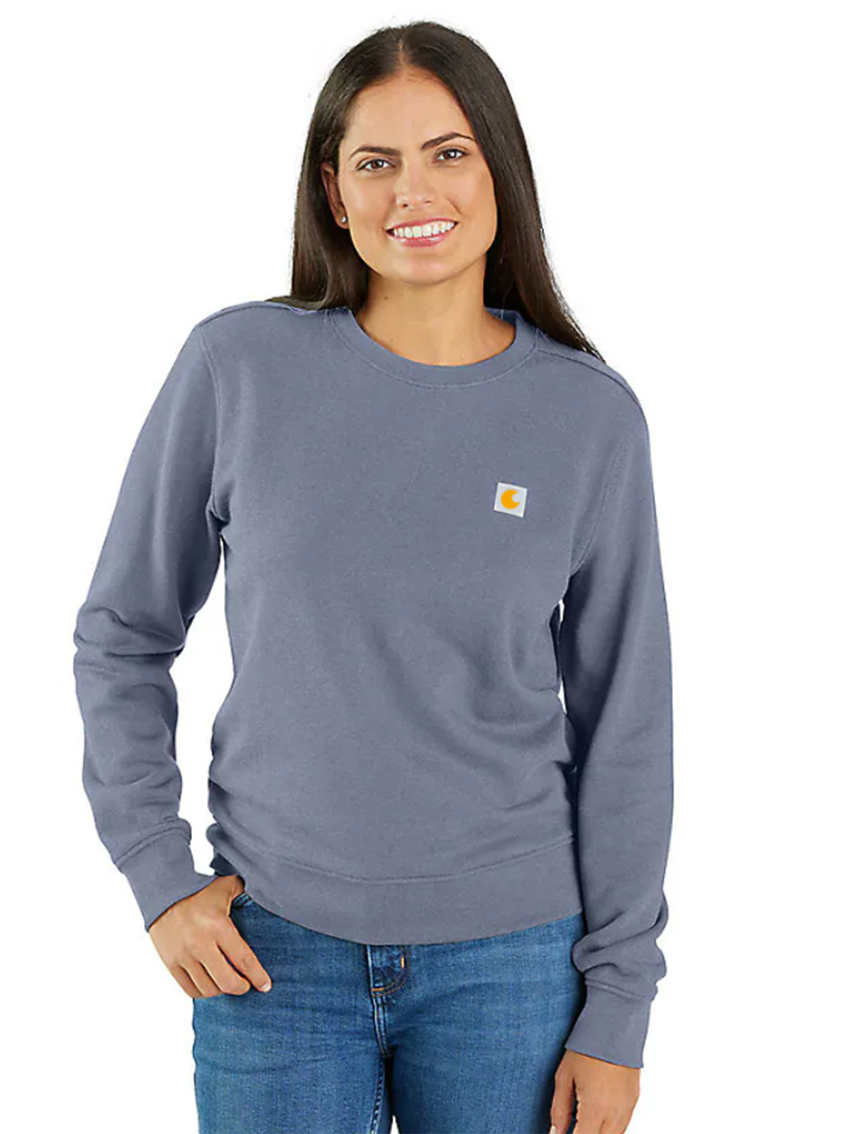 Women's TENCEL Fiber Series Relaxed Fit French Terry Crewneck Sweatshirt