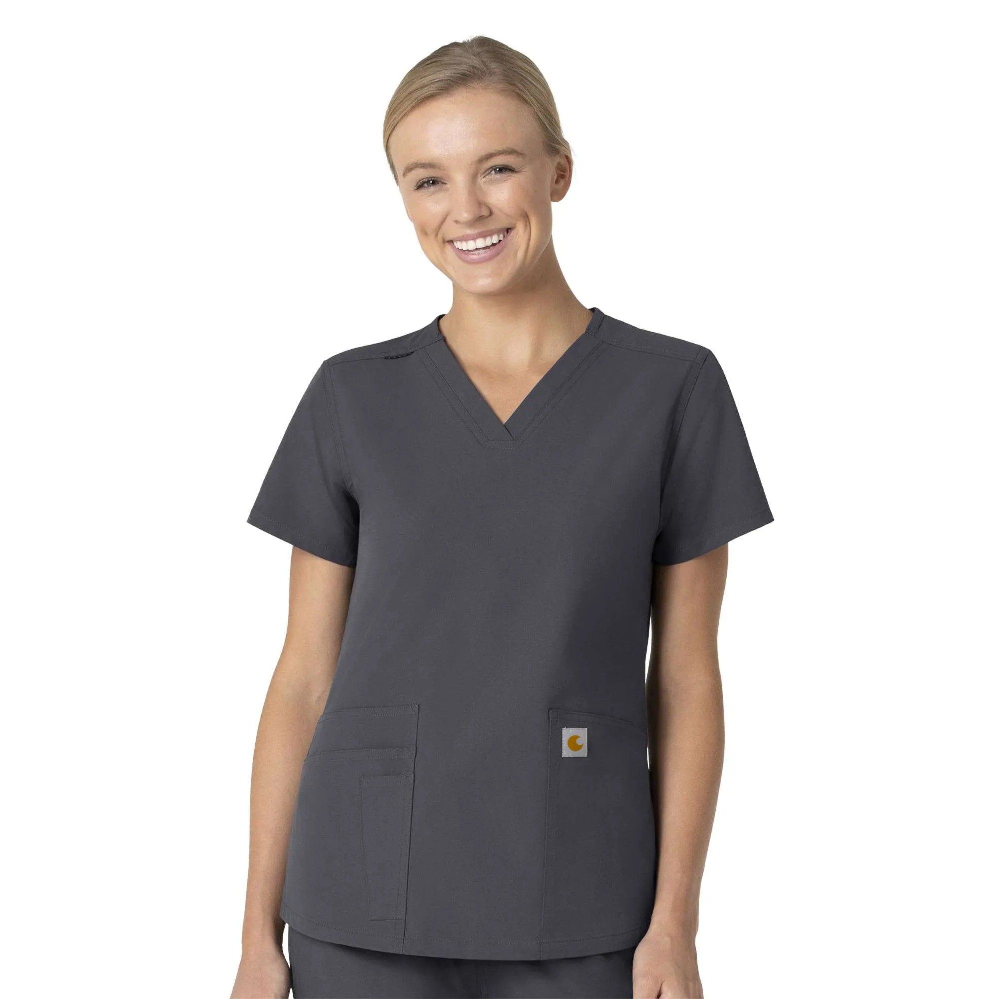 Women's Force Essentials V-Neck Scrub Top
