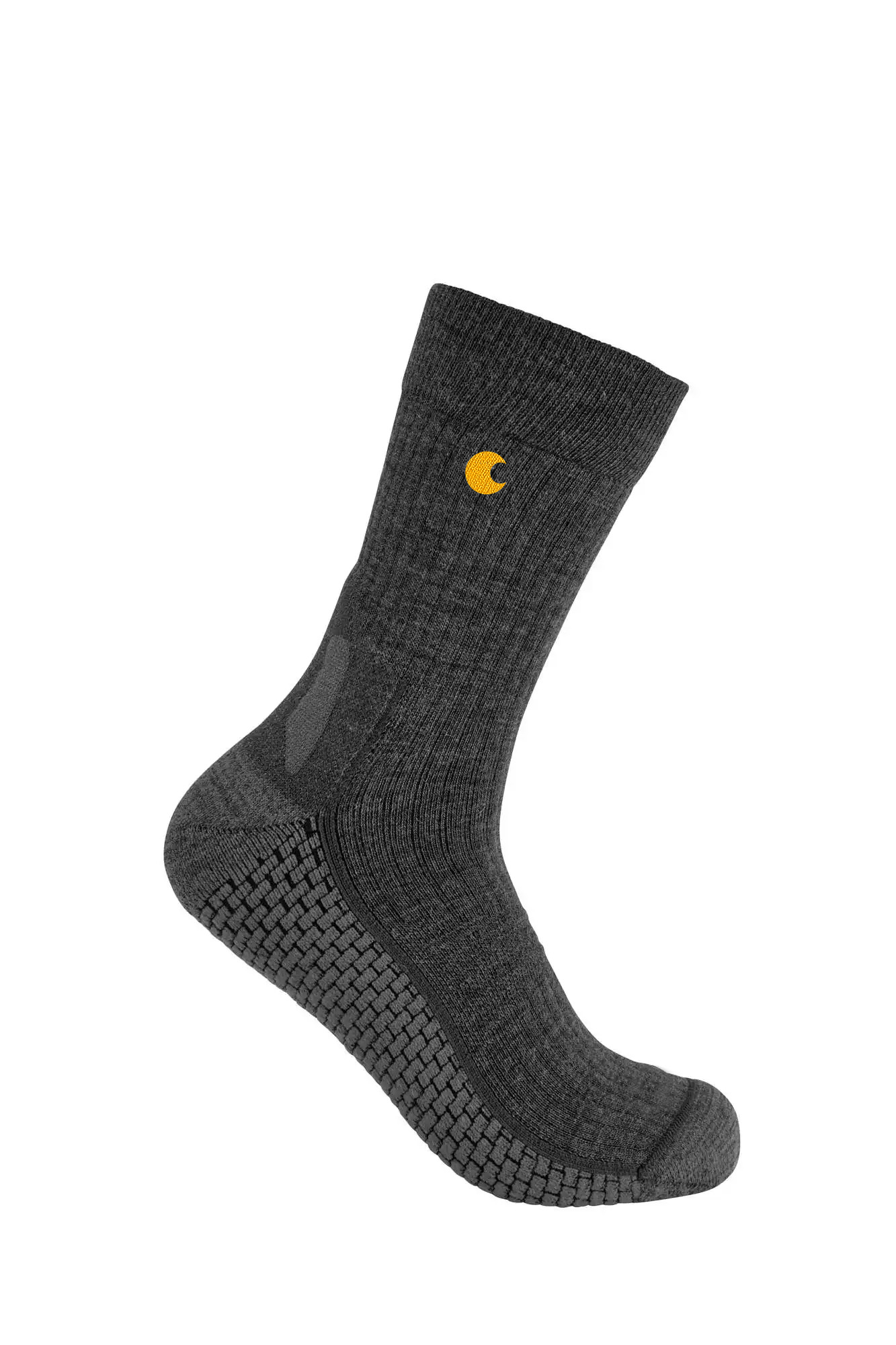 Force Grid Midweight Merino Wool Blend Crew Sock