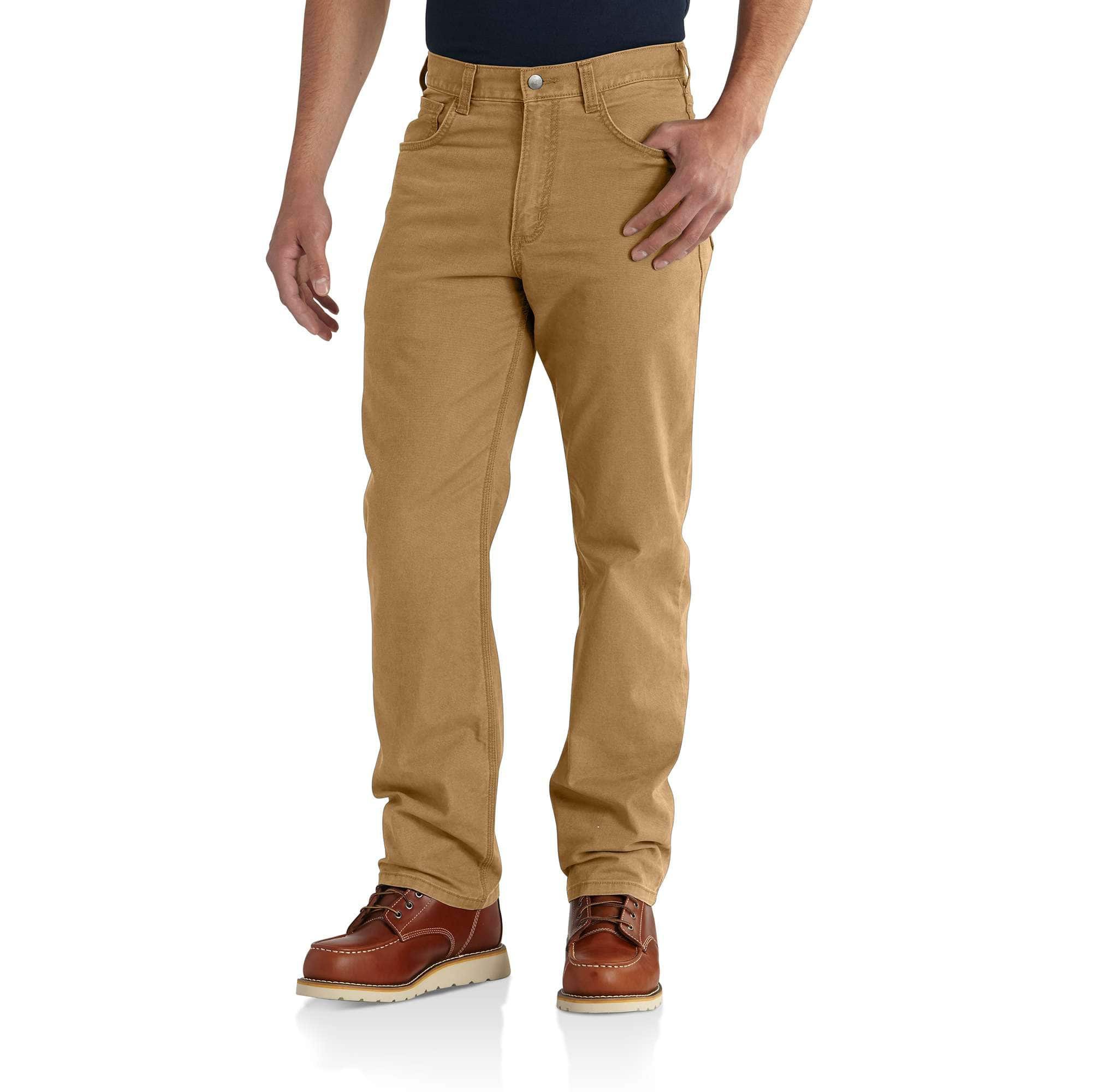 Men's 5-Pocket Pant - Relaxed Fit - Rugged Flex - Canvas