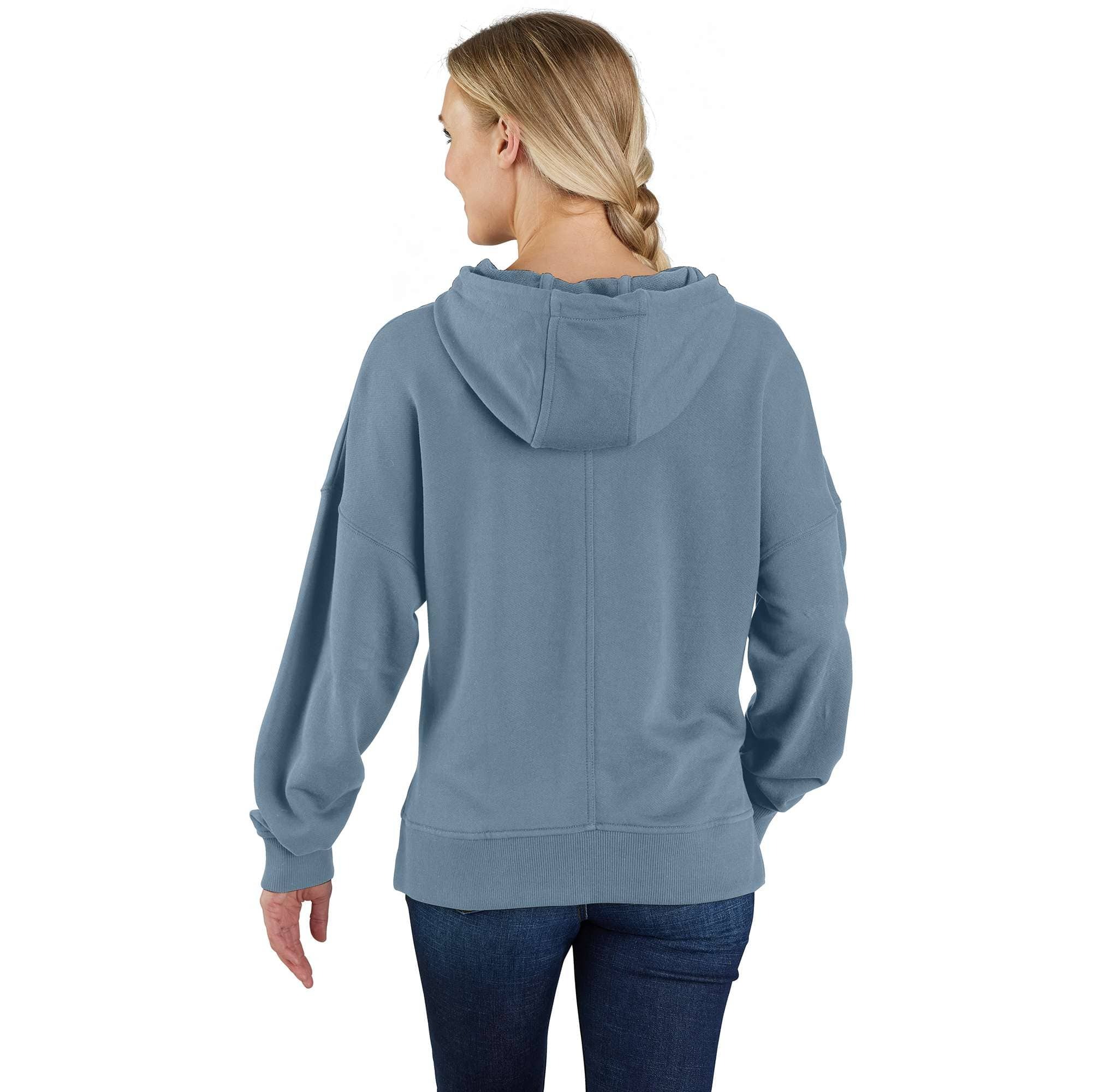 Women's TENCEL Fiber Series Loose Fit Graphic Hooded Sweatshirt