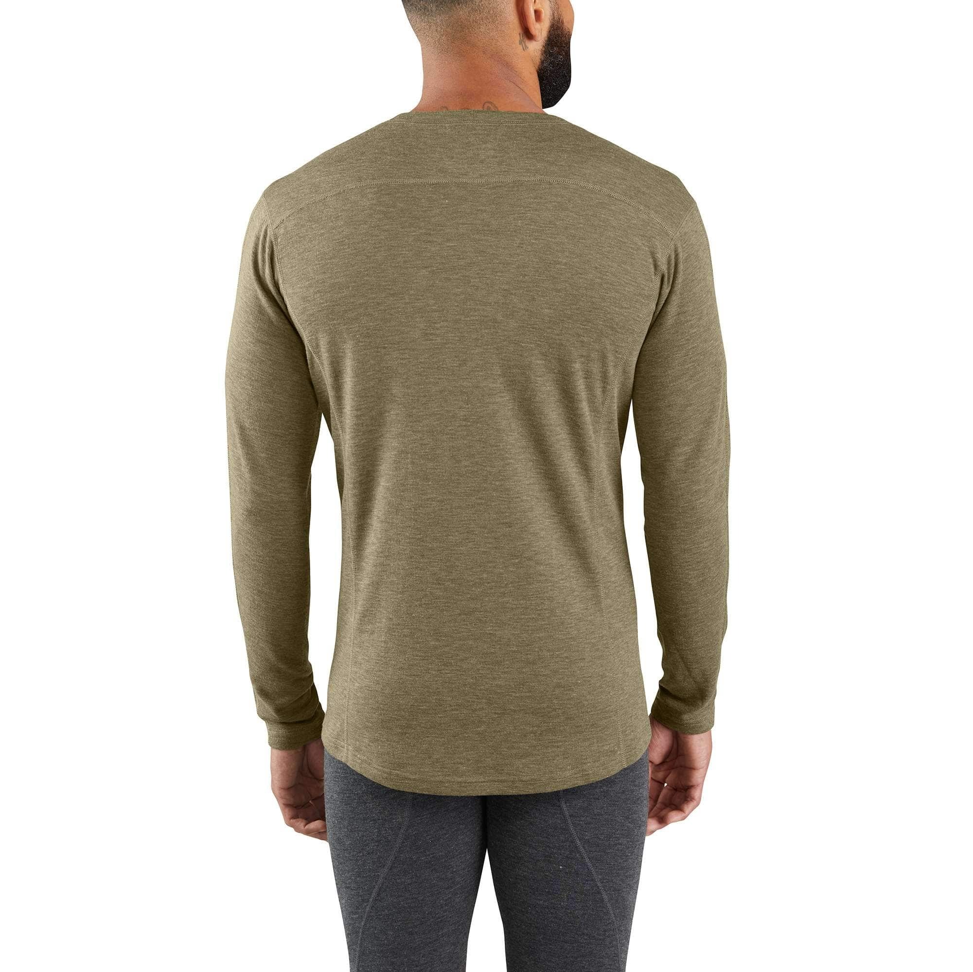 Men's Base Layer Thermal Shirt - Force - Midweight - Poly-Wool