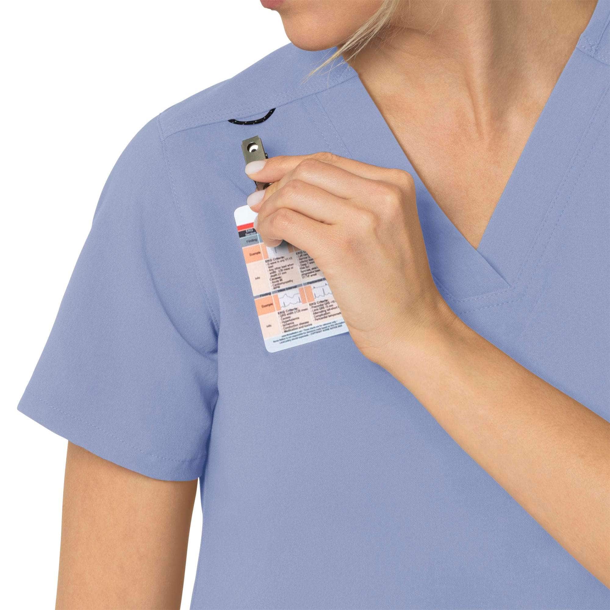 Women's Rugged Flex Peak 4-Pocket V-Neck Scrub Top