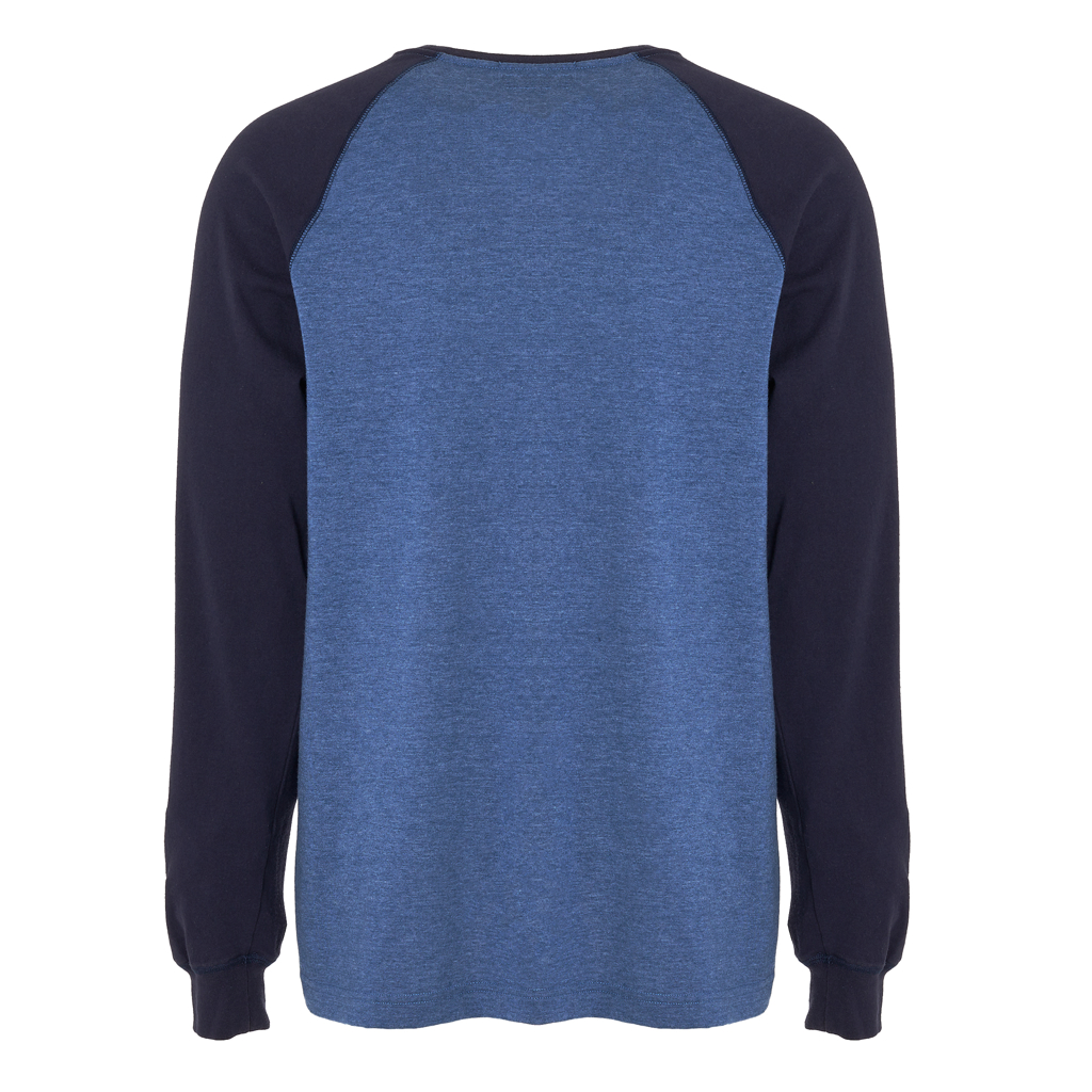Limited Edition Raglan Colourblock Long Sleeve Tee Shirt