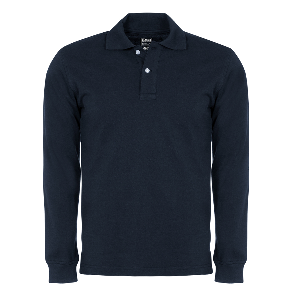 The Classic 100% Cotton Long Sleeve Golfer