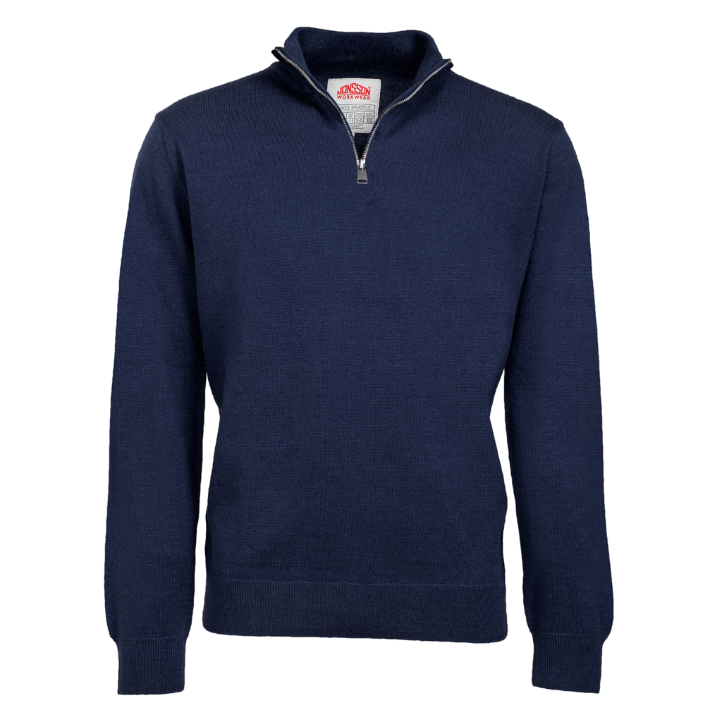 Fine Gauge ¼ Zip Jersey