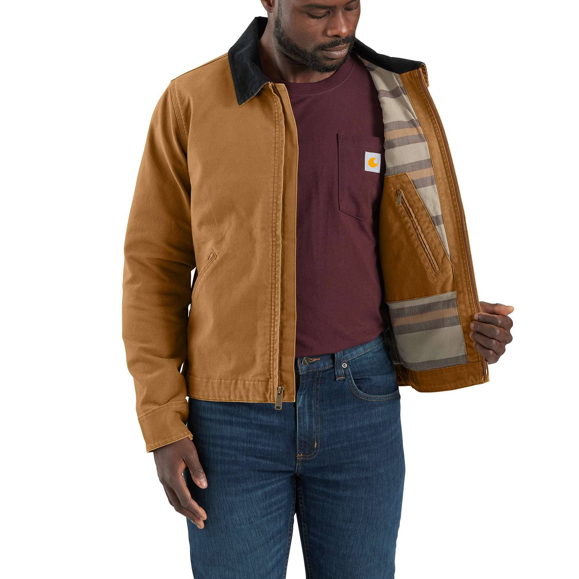 Re-Engineered Rugged Flex Relaxed Fit Duck Detroit Jacket - 1 Warm Rating