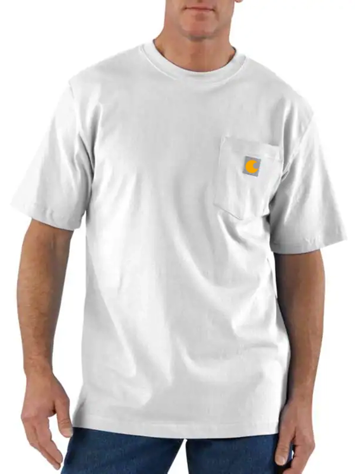 Loose Fit Heavyweight Short-Sleeve Pocket T-Shirt