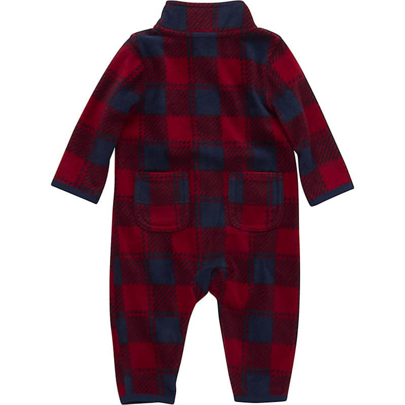 Boys' Long-Sleeve Printed Zip-Front Coverall (Infant)