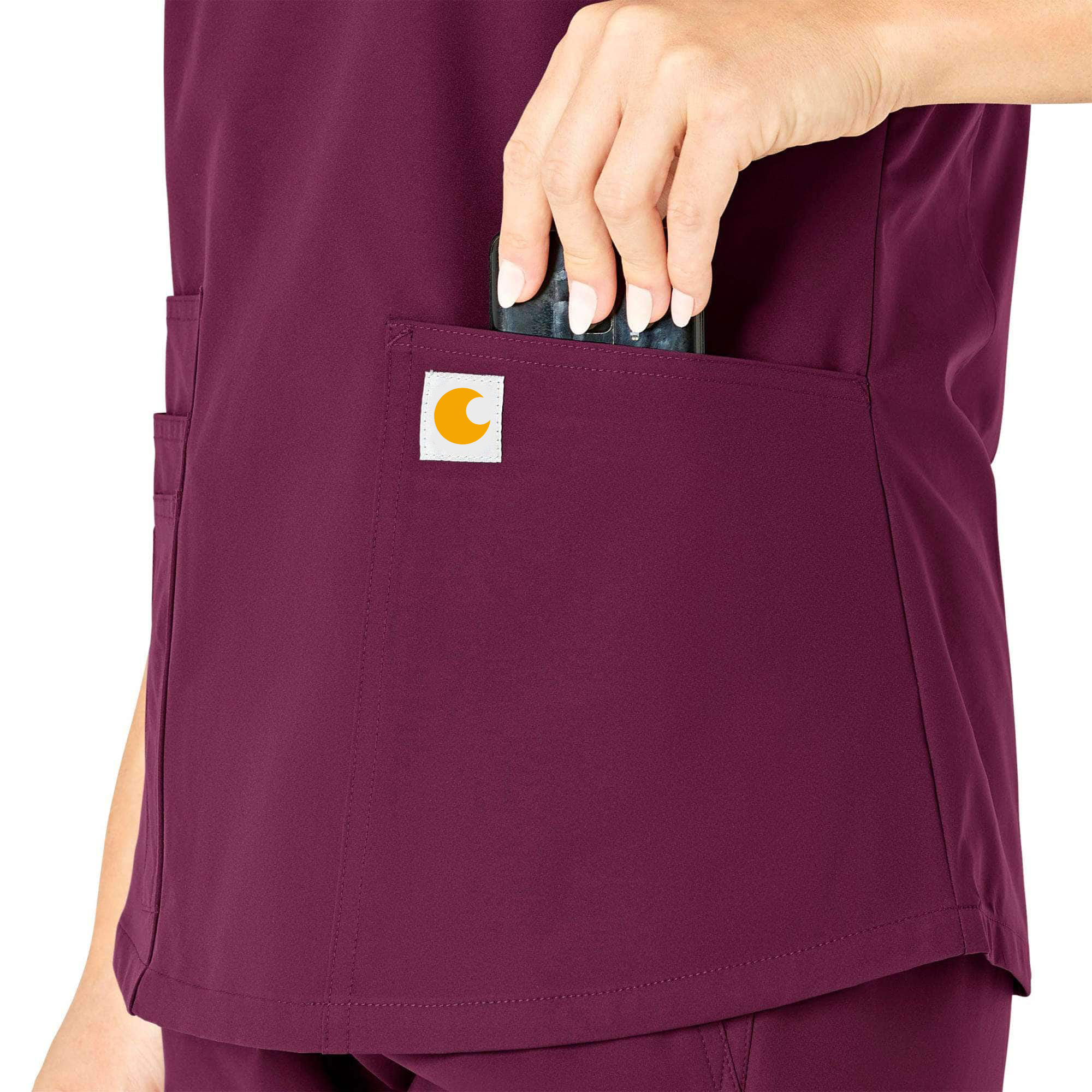 Women's Force Essentials V-Neck Scrub Top