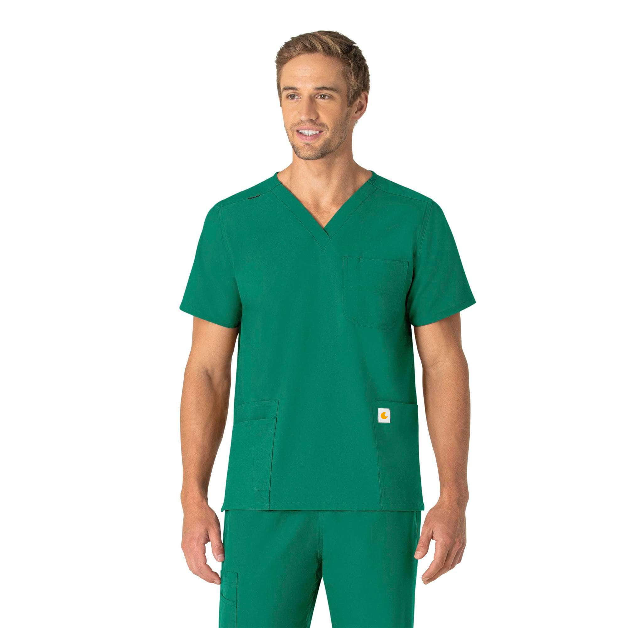 Unisex Force Essentials V-Neck 6-Pocket Scrub Top