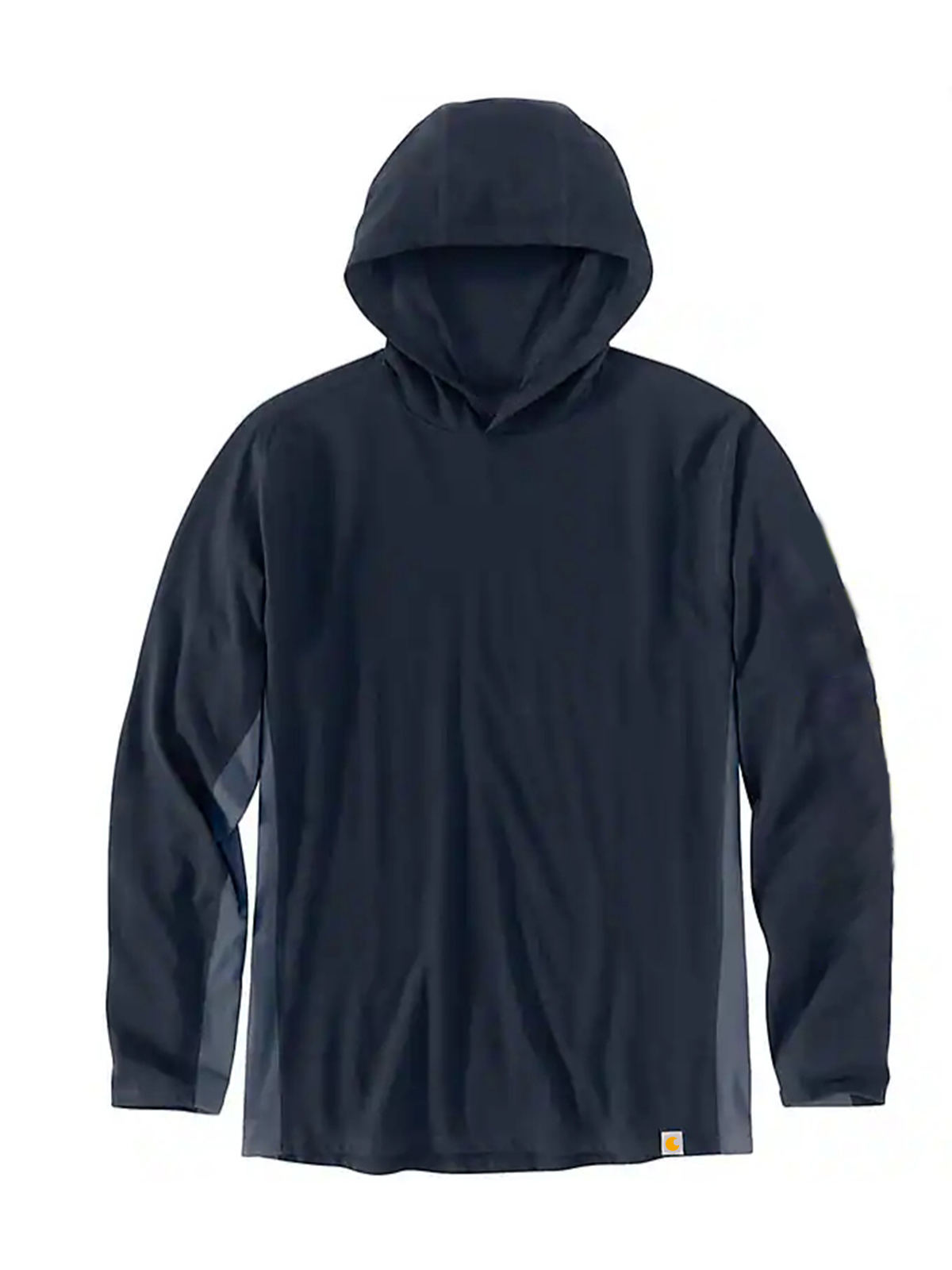 Relaxed Fit Long-Sleeve Logo Graphic Hooded T-Shirtt