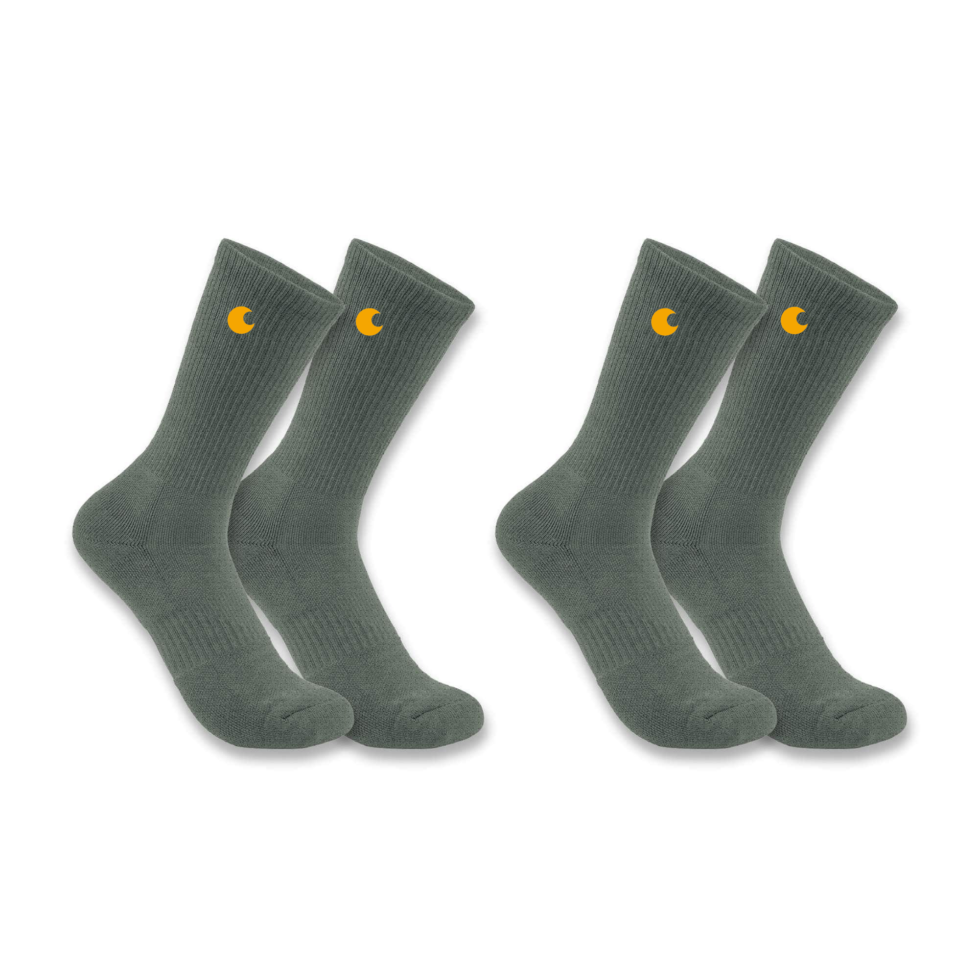Force Midweight Crew Sock 2-Pack
