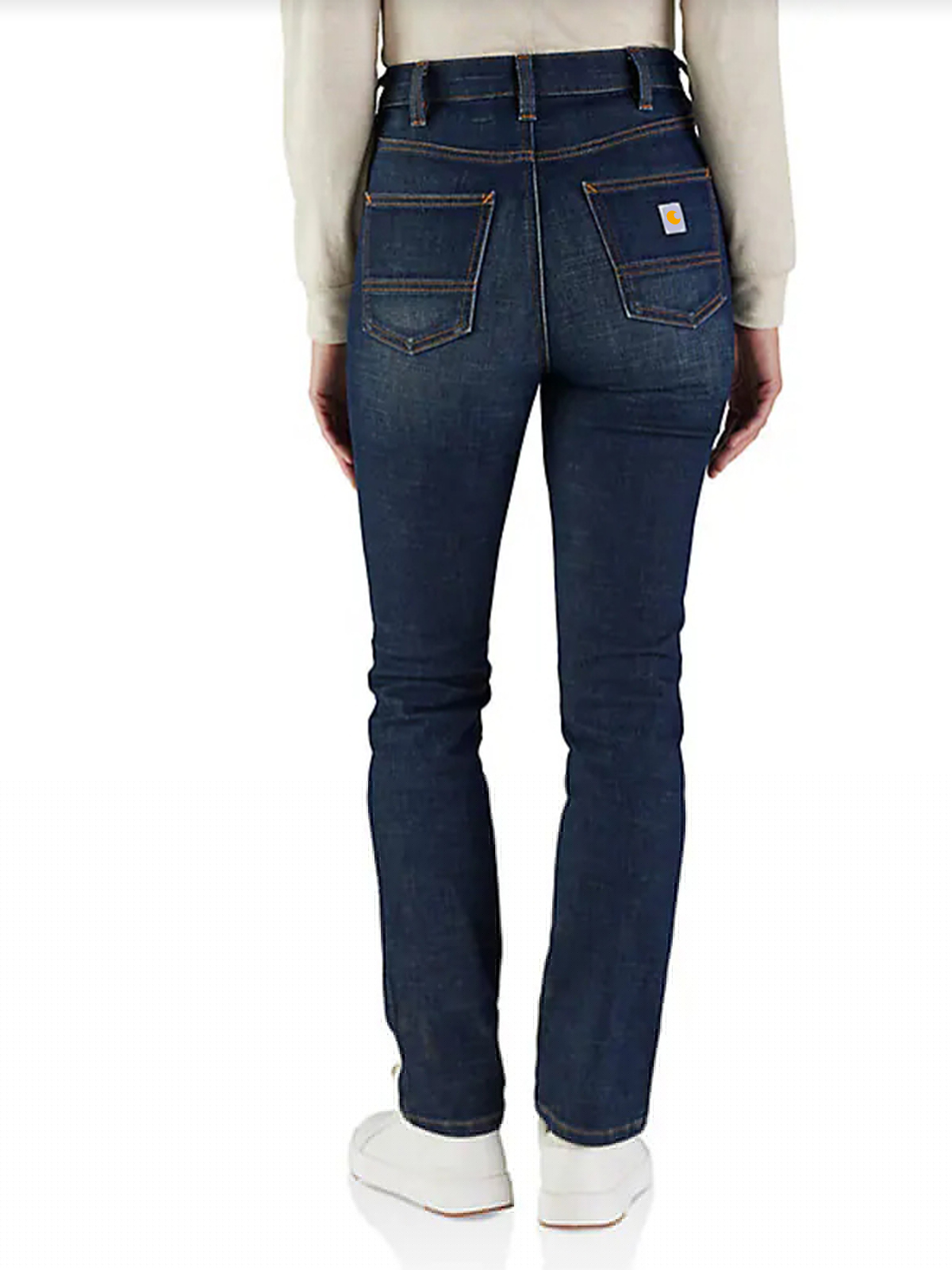 Women's High Waisted Pull-On Jean - Slim Fit