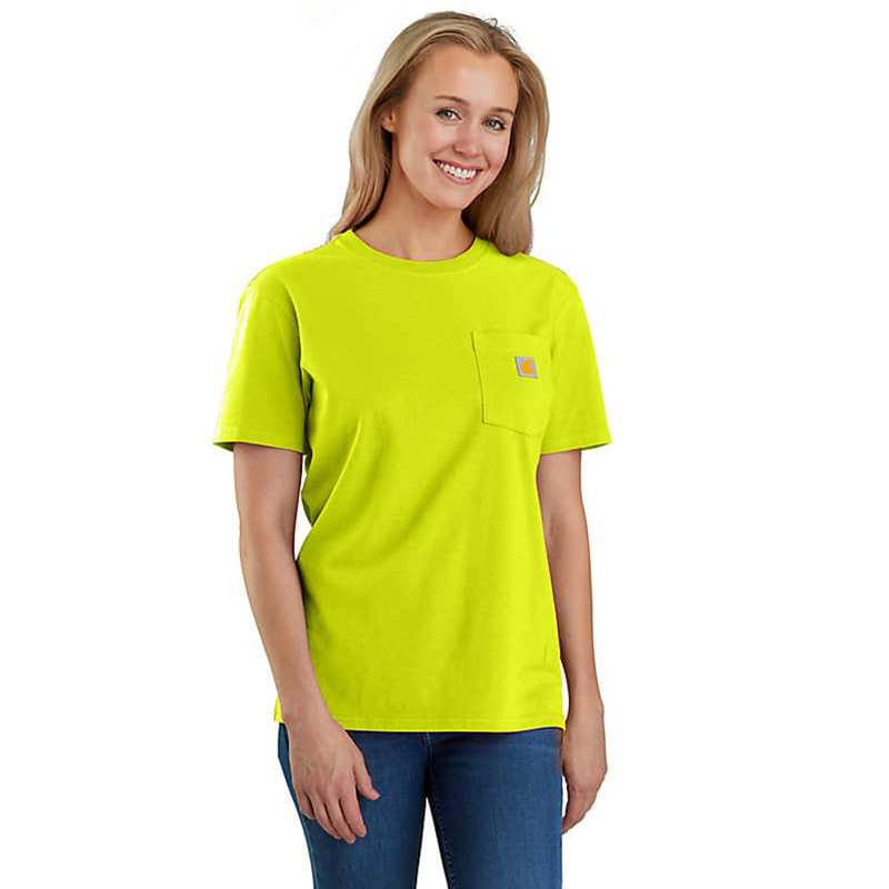 Women's Loose Fit Heavyweight Short-Sleeve Pocket T-Shirt