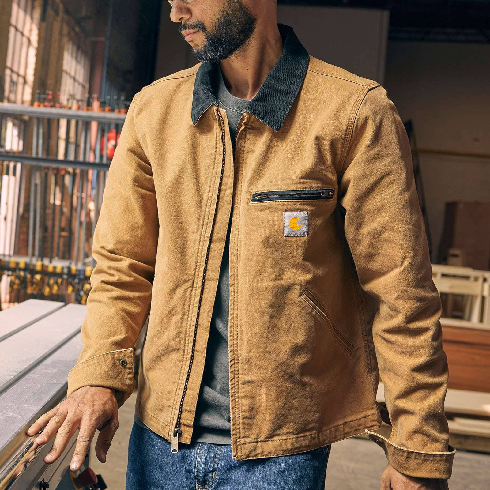 Re-Engineered Rugged Flex Relaxed Fit Duck Detroit Jacket - 1 Warm Rating