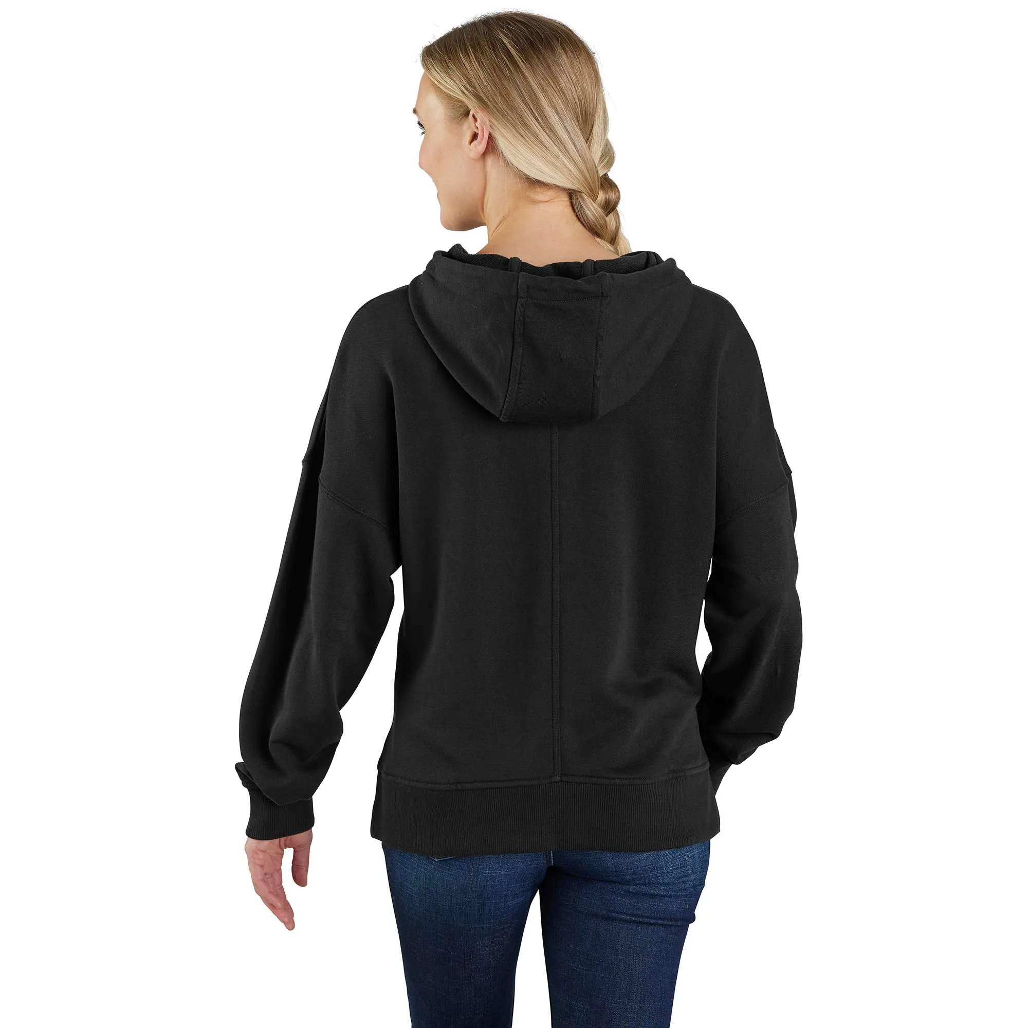 Women's TENCEL Fiber Series Loose Fit Graphic Hooded Sweatshirt