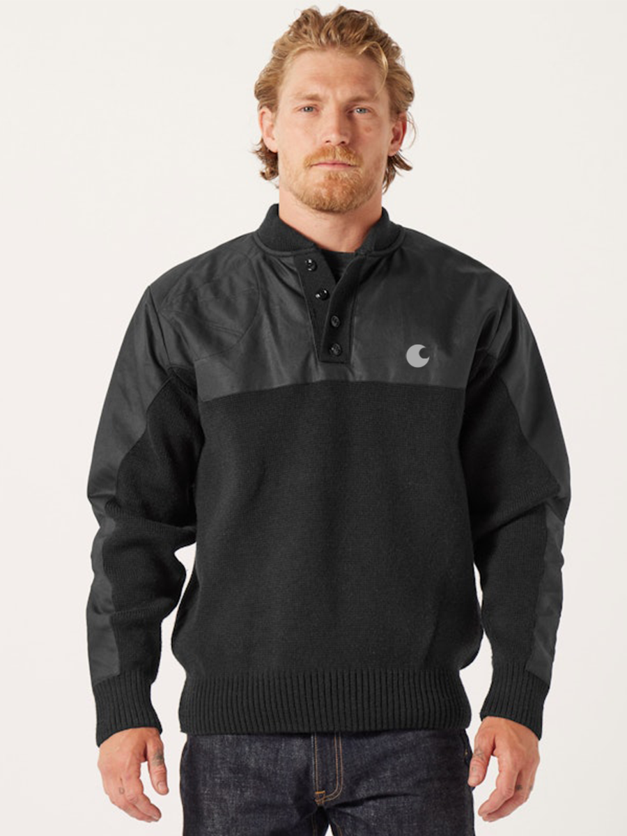HENLEY GUIDE SWEATER
