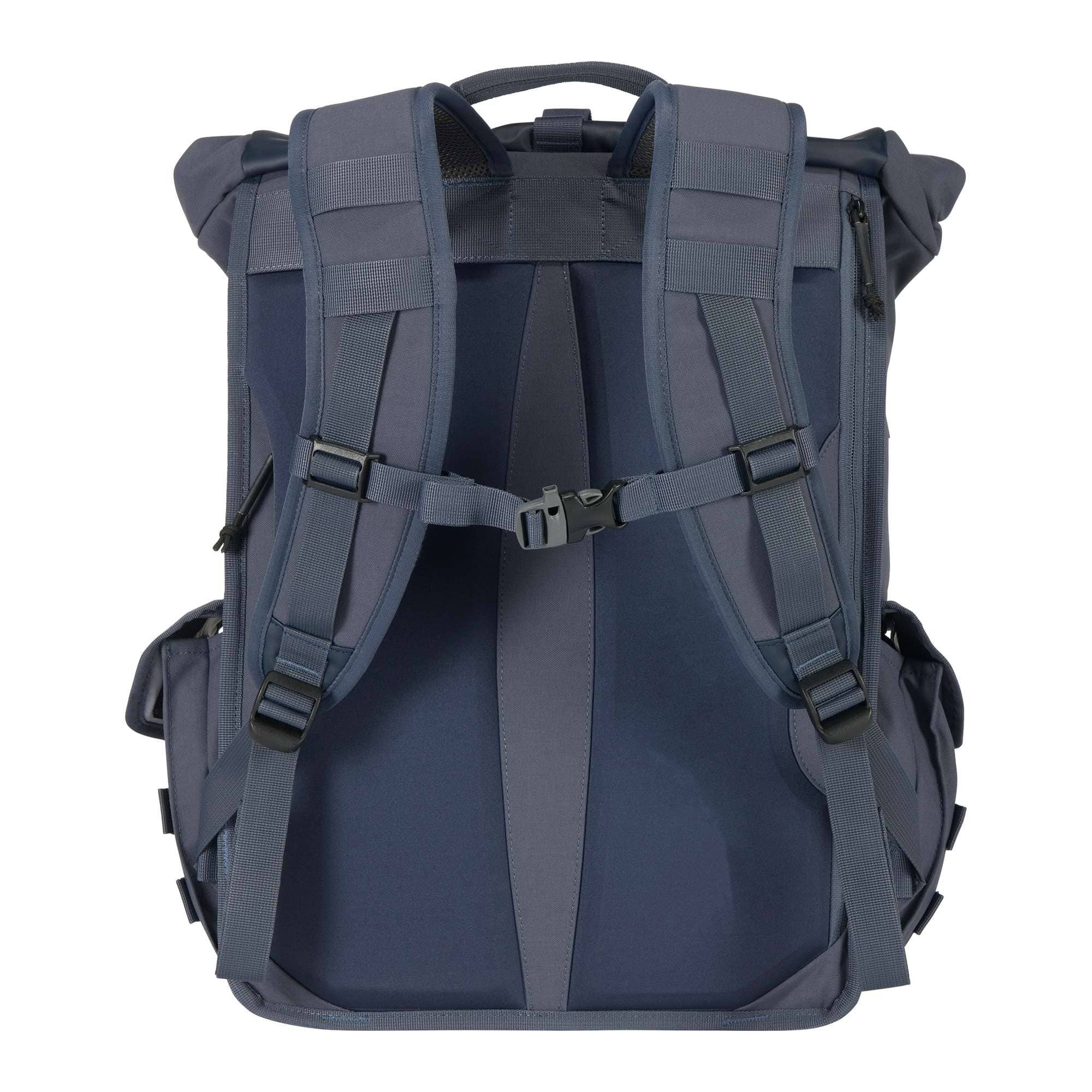 40L Nylon Roll-Top Backpack