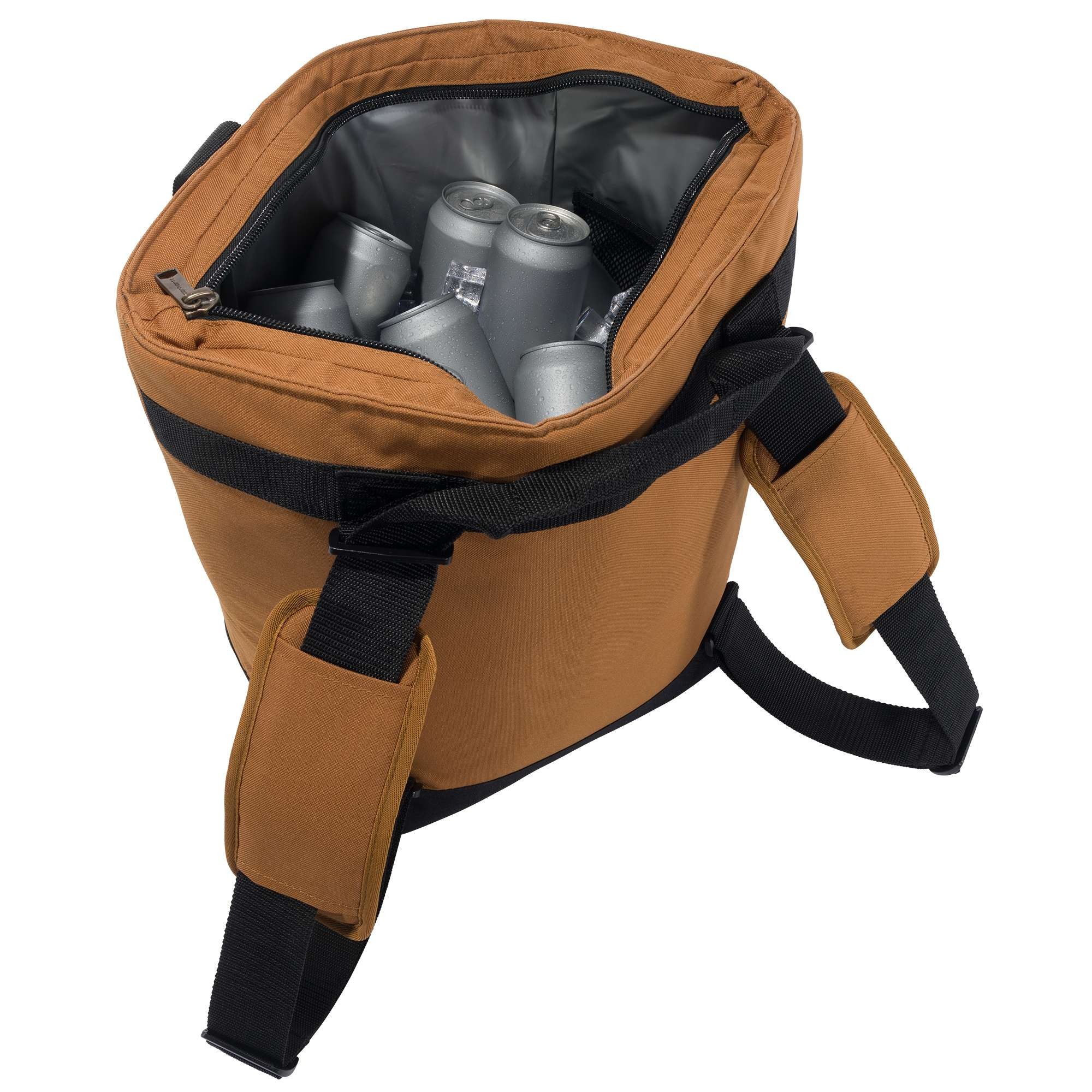 Insulated 40 Can Backpack Tote