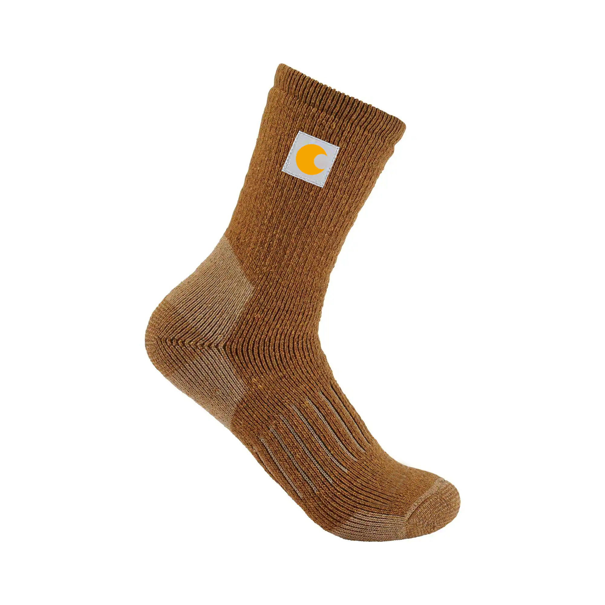 Heavyweight Synthetic-Wool Blend Crew Sock