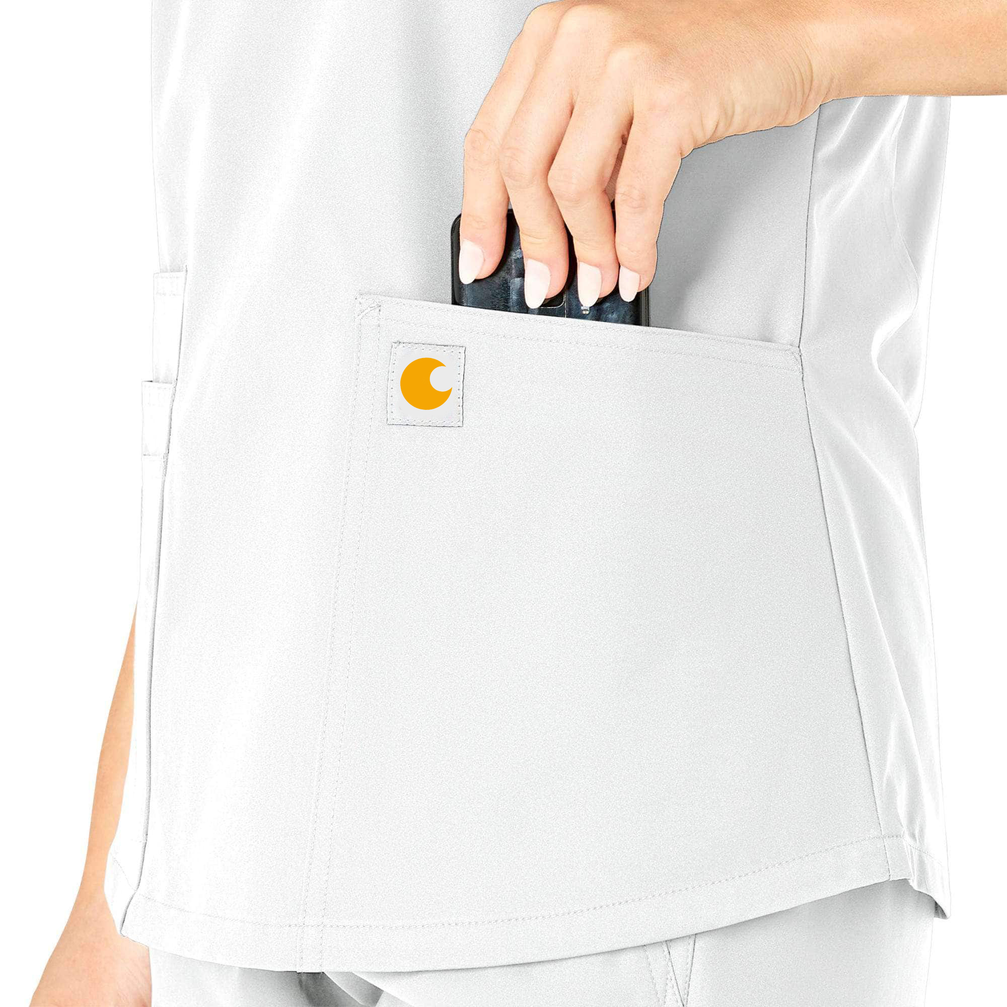 Women's Force Essentials V-Neck Scrub Top