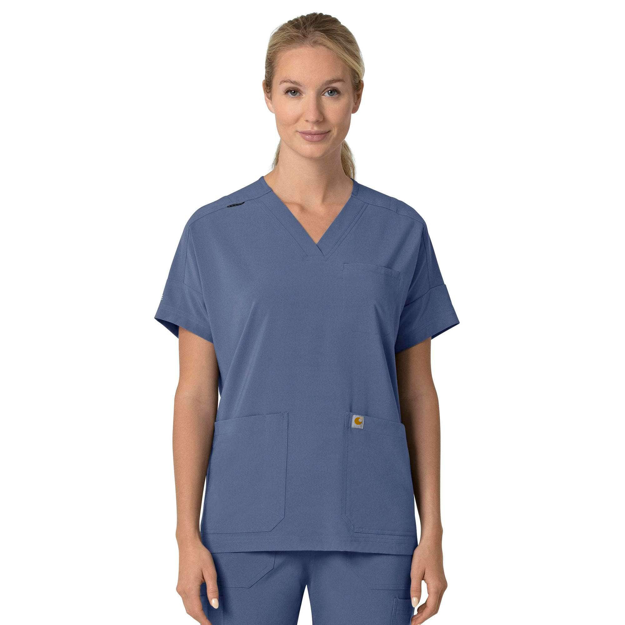 Women's Force Cross-Flex Oversized V-Neck Scrub Top