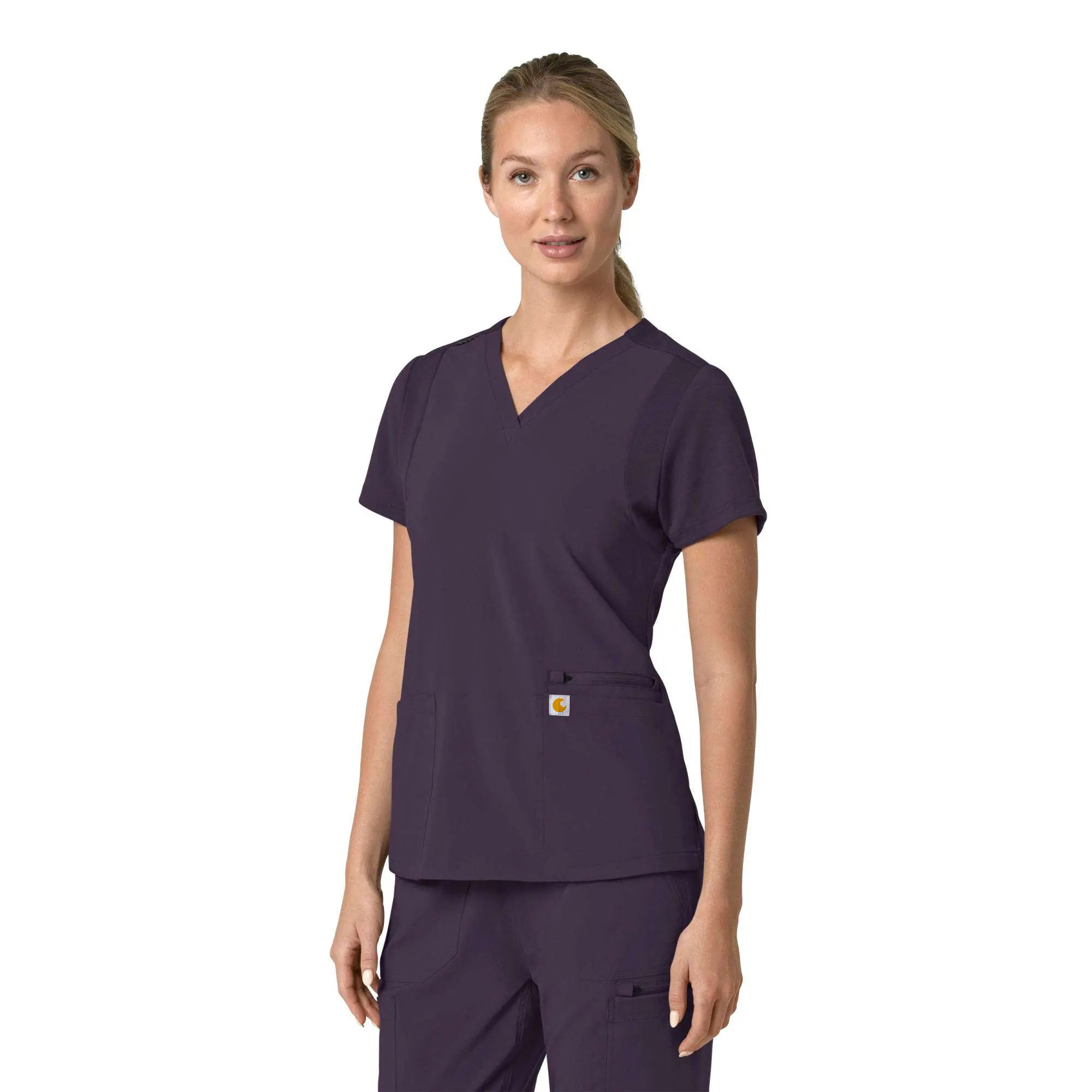 Women's Force Cross-Flex Flex Panel V-Neck Scrub Top