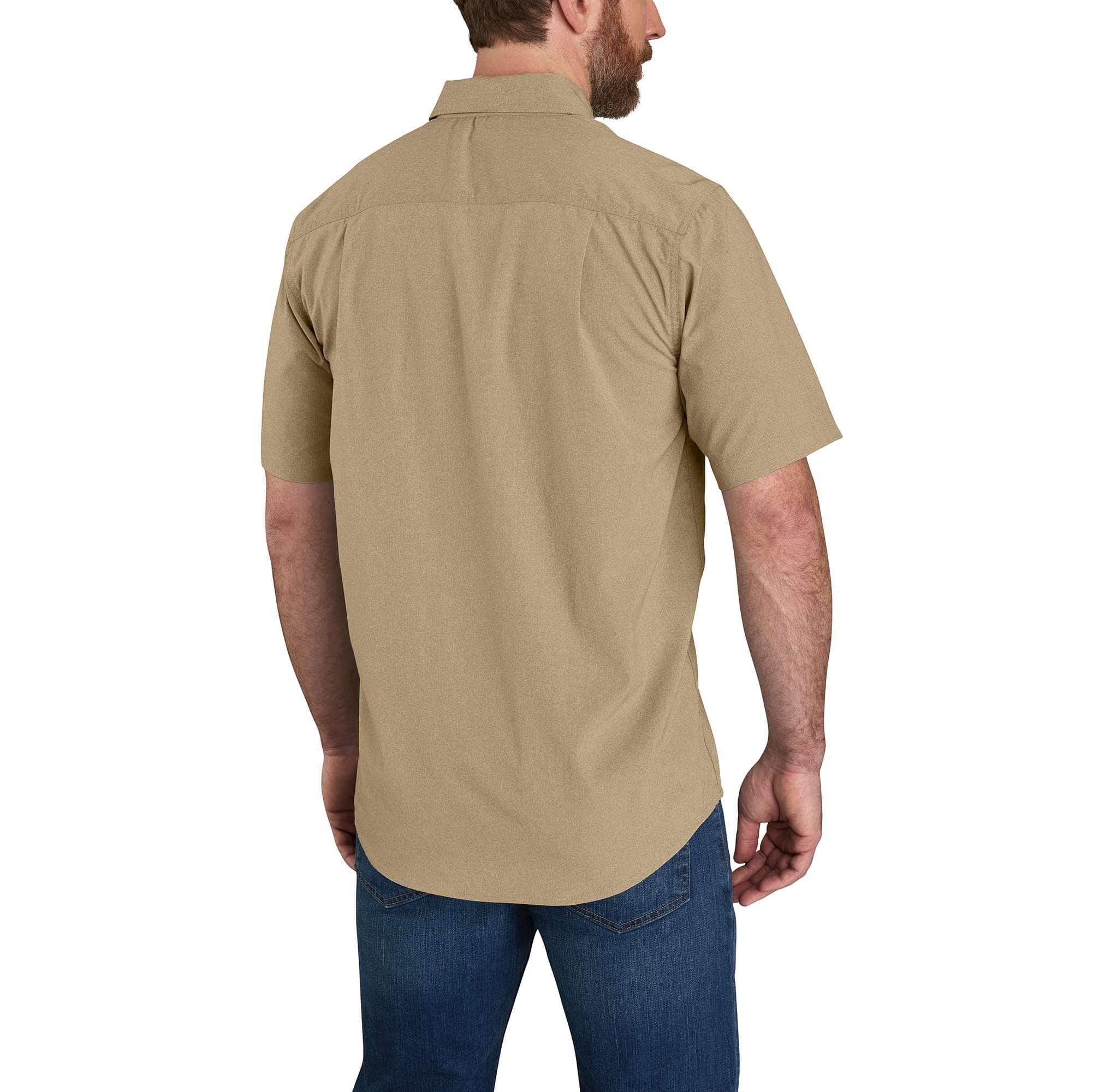 Force Relaxed Fit Lightweight Short-Sleeve Shirt