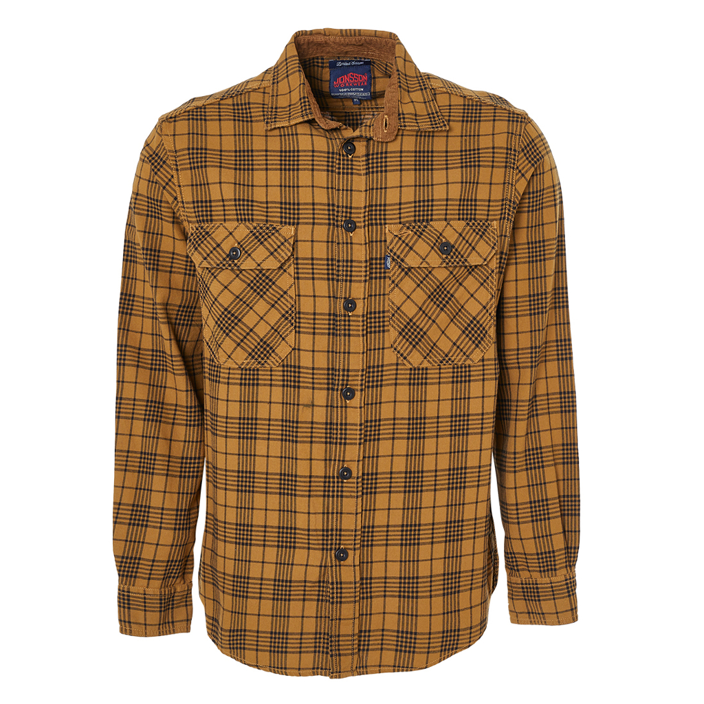 Long Sleeve Cotton Twill Shirt