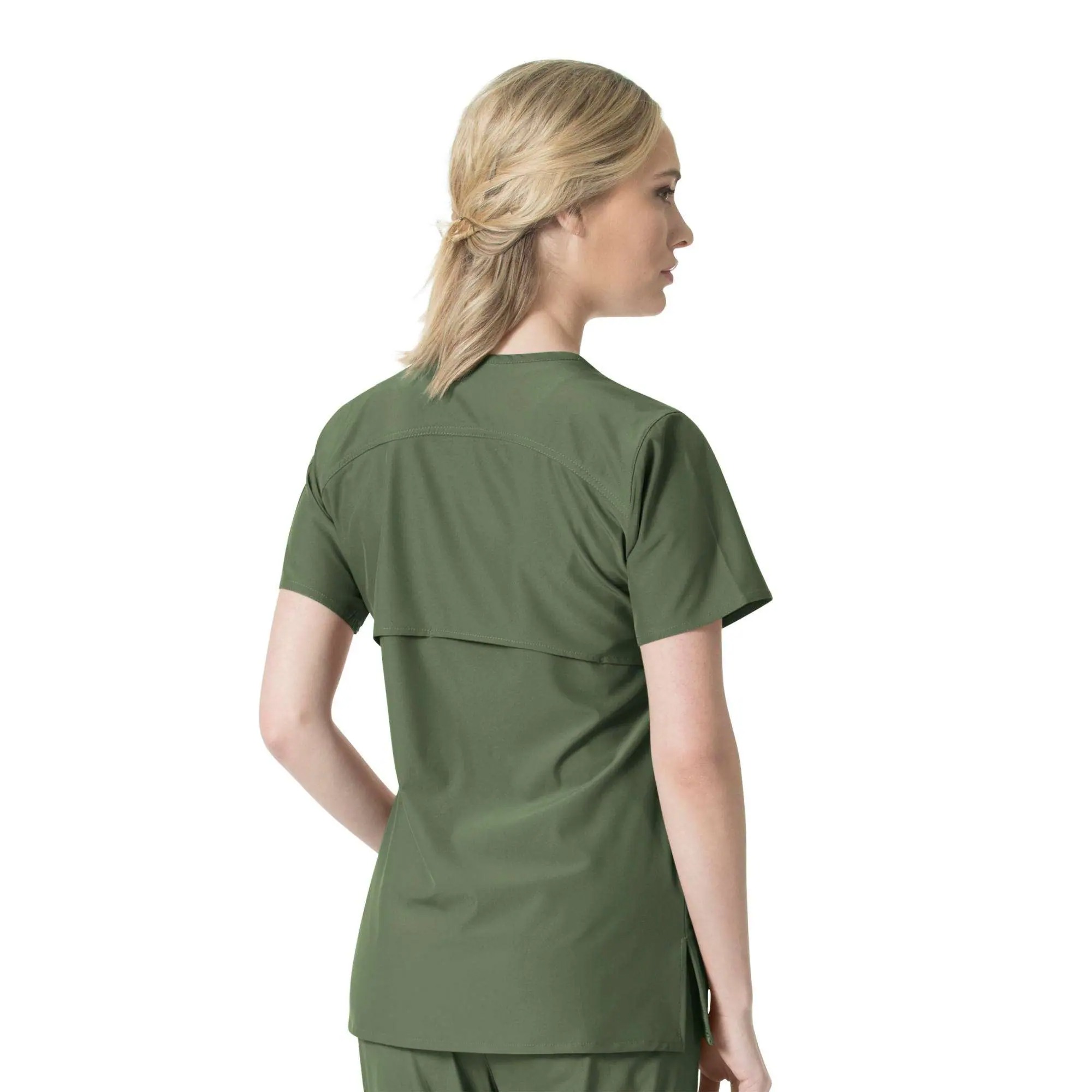 Women's Force Liberty Twill V-Neck Scrub Top