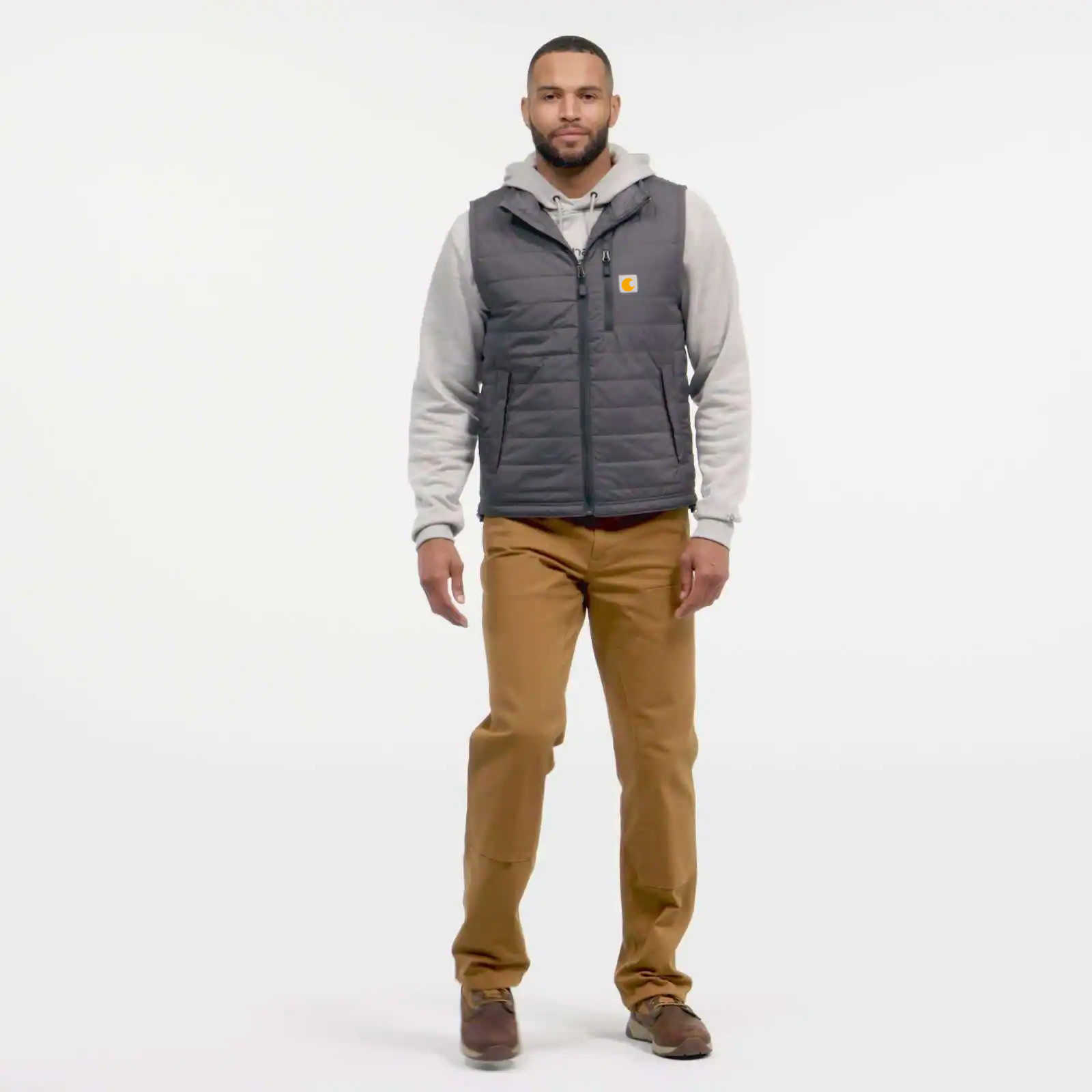 Men's Rain Defender Insulated Vest - Relaxed Fit