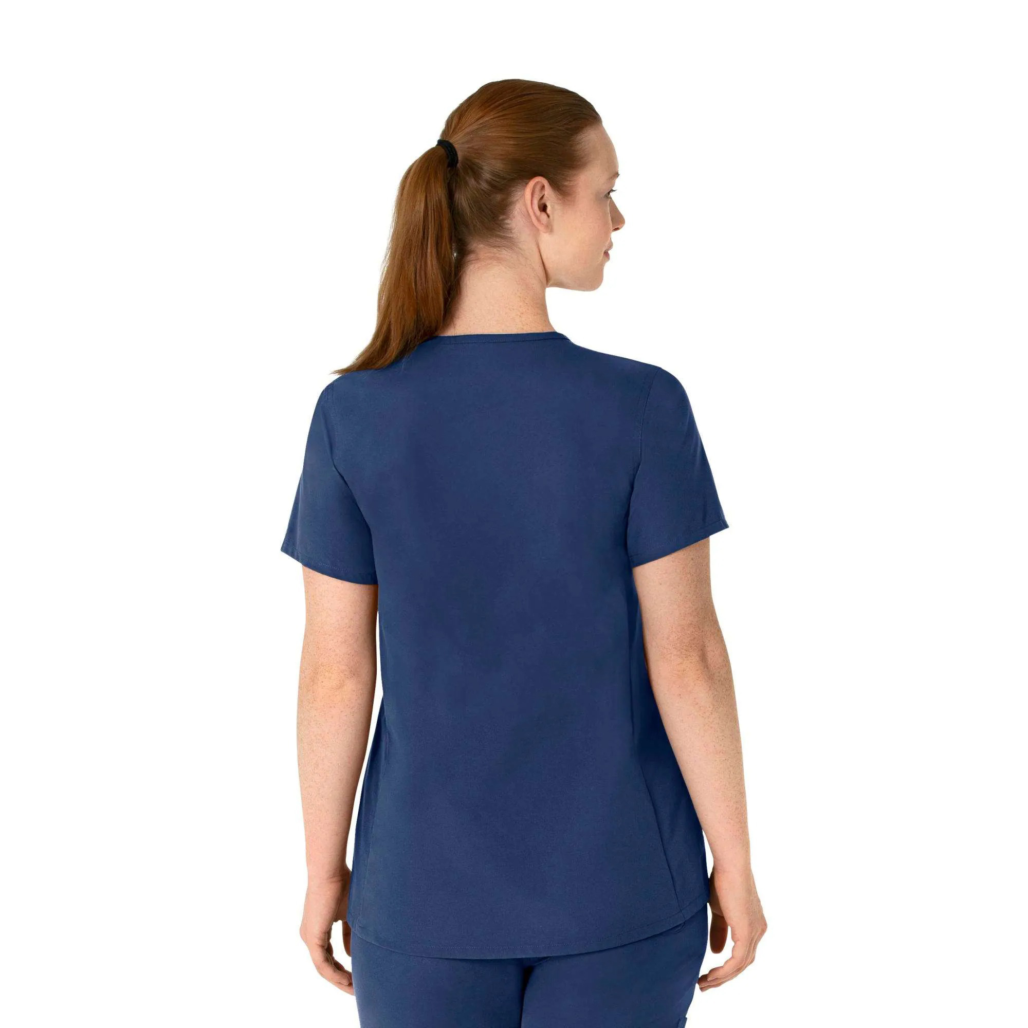 Women's Force Essentials Henley Maternity Scrub Top