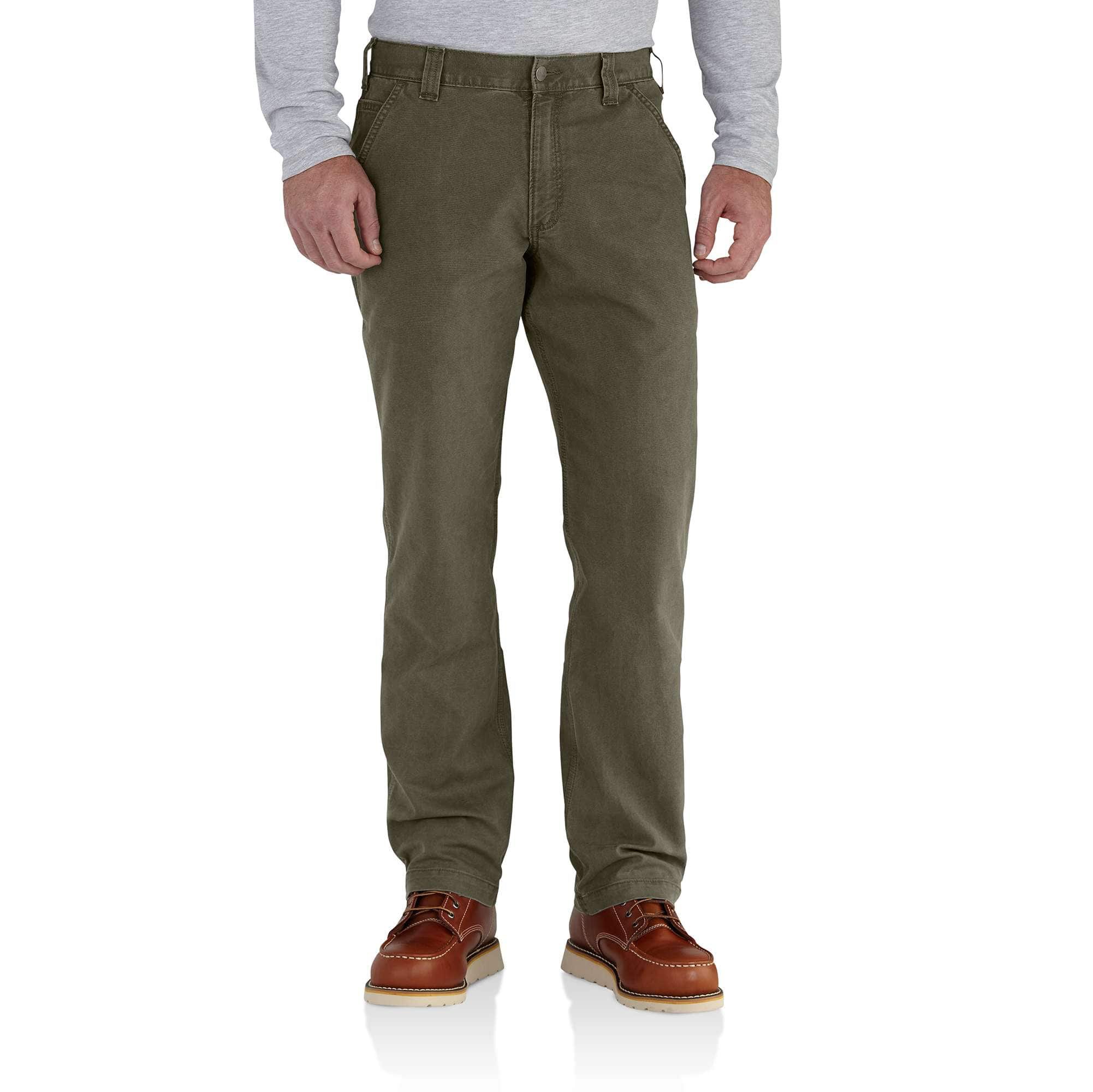 Men's Work Pant - Relaxed Fit - Rugged Flex - Canvas