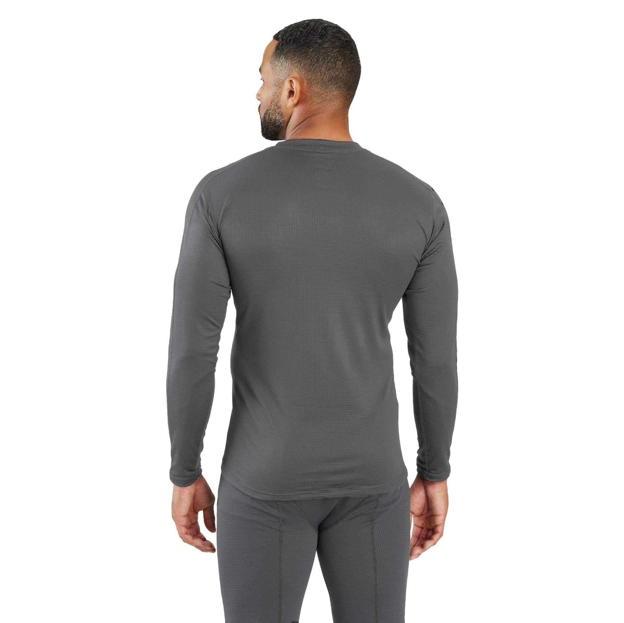 Men's Base Layer Thermal Shirt - Force - Lightweight - Stretch Grid