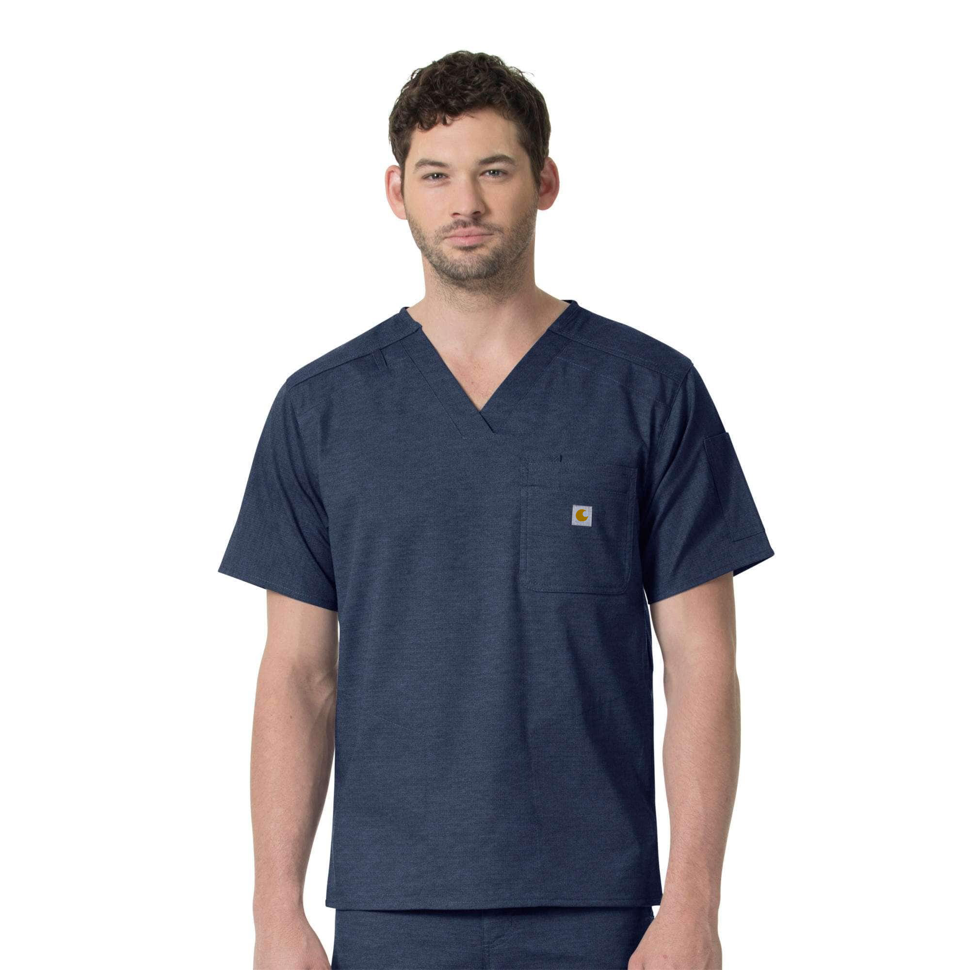 Rugged Flex Ripstop Chest Pocket Scrub Top