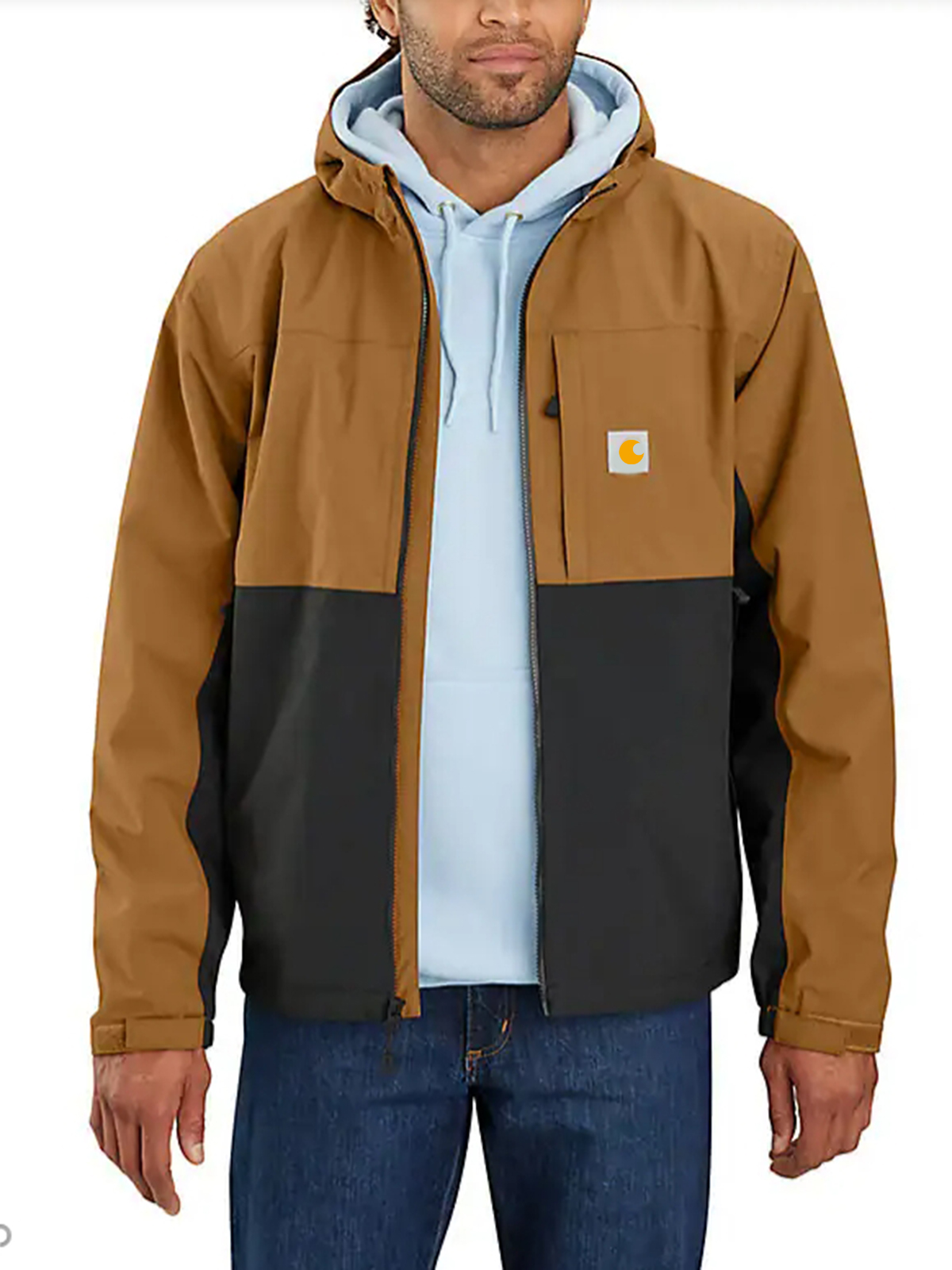 Men's Storm Defender Waterproof Jacket - Relaxed Fit - Lightweight Packable