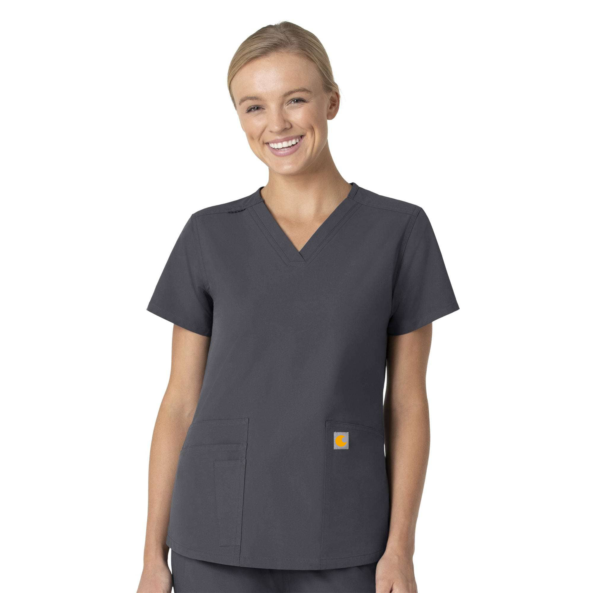 Women's Force Essentials V-Neck Scrub Top
