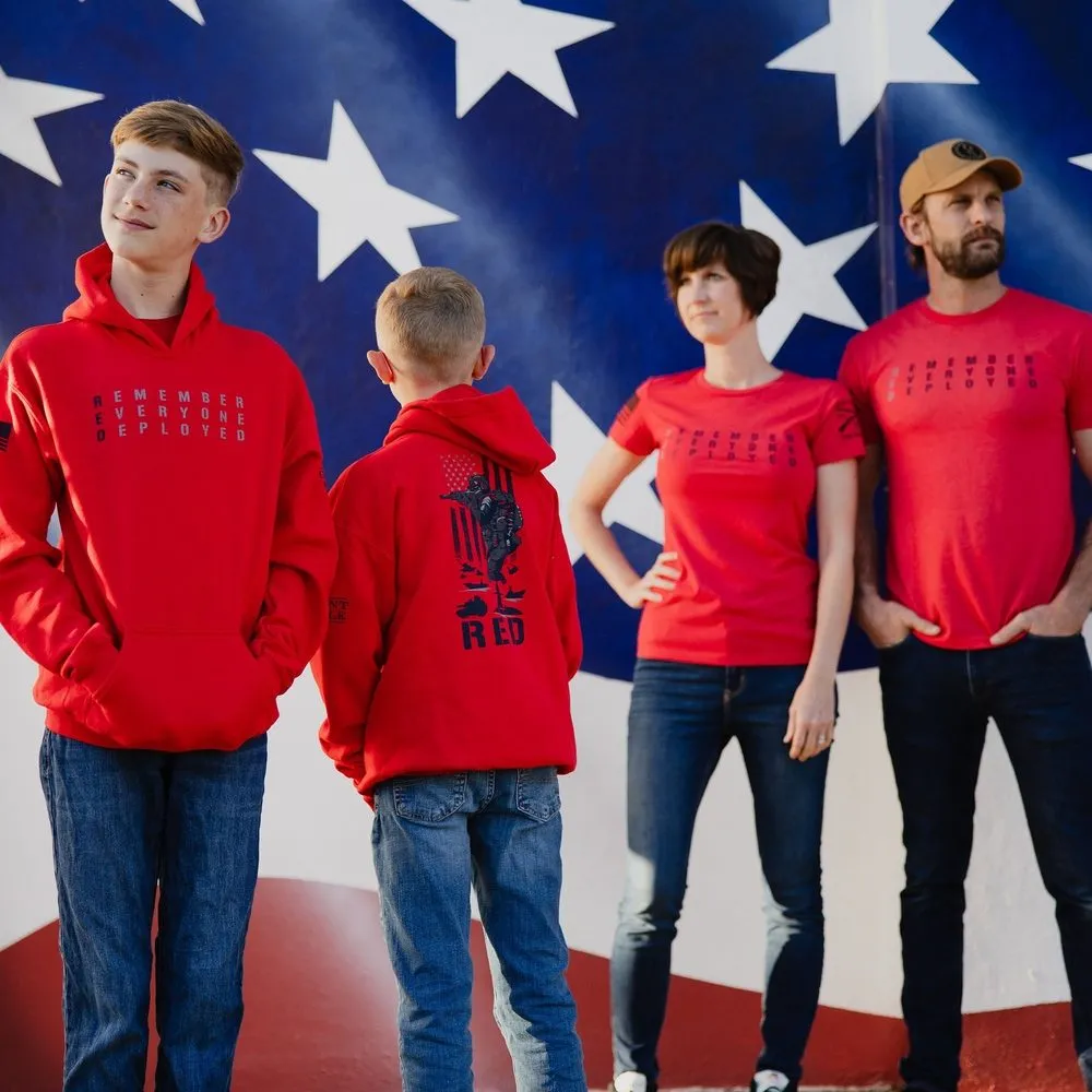 Youth RED Friday Hoodie - Red