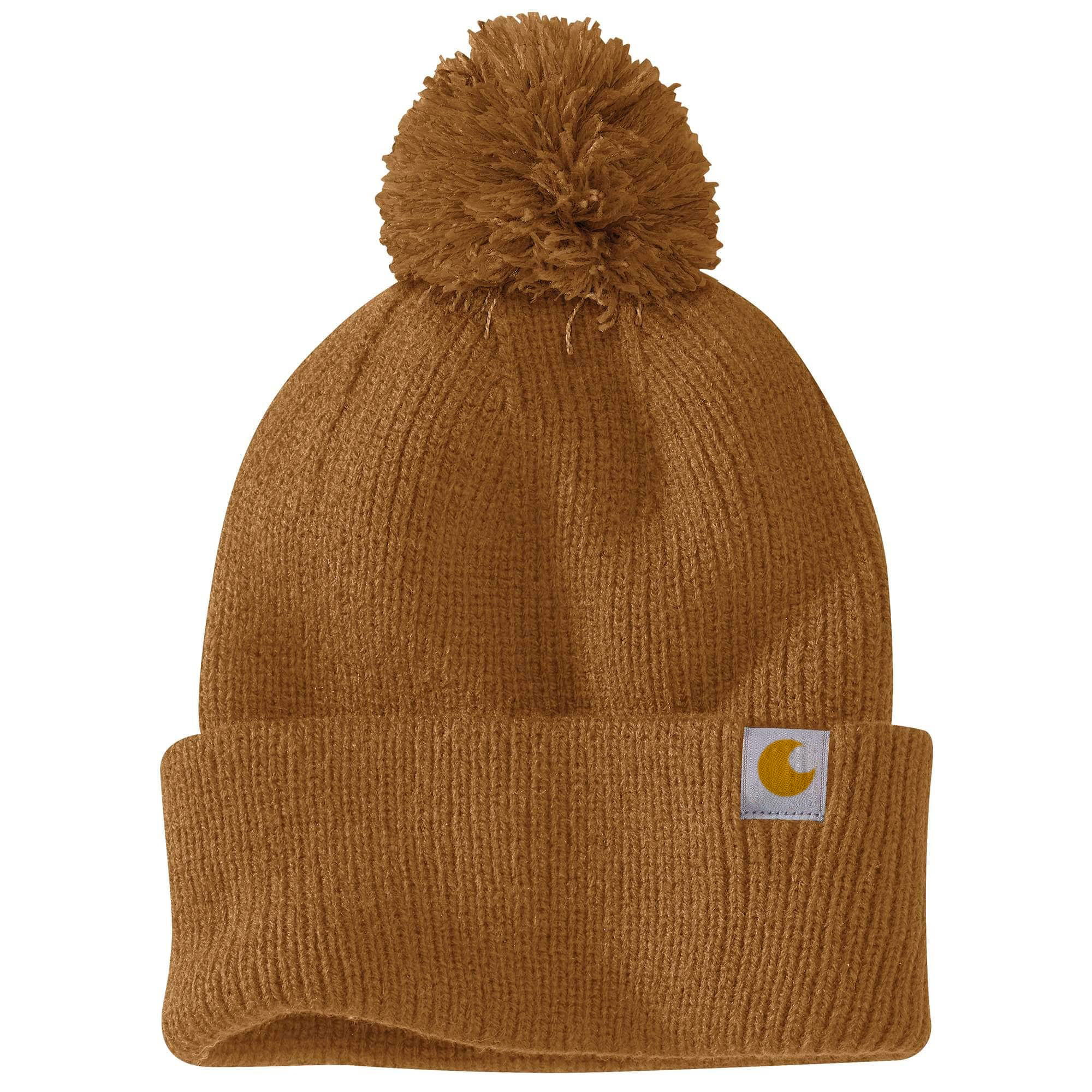 Women's Knit Pom-Pom Cuffed Beanie