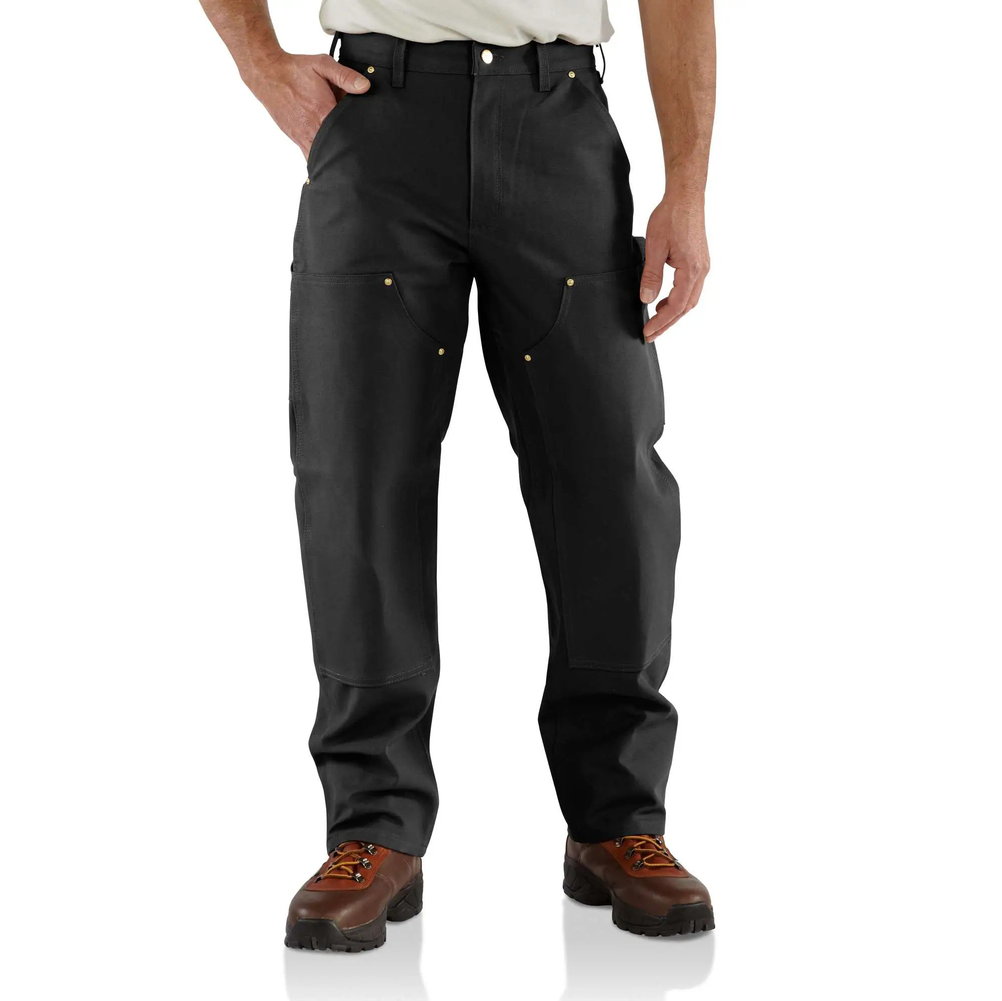 Loose Fit Firm Duck Double-Front Utility Work Pant