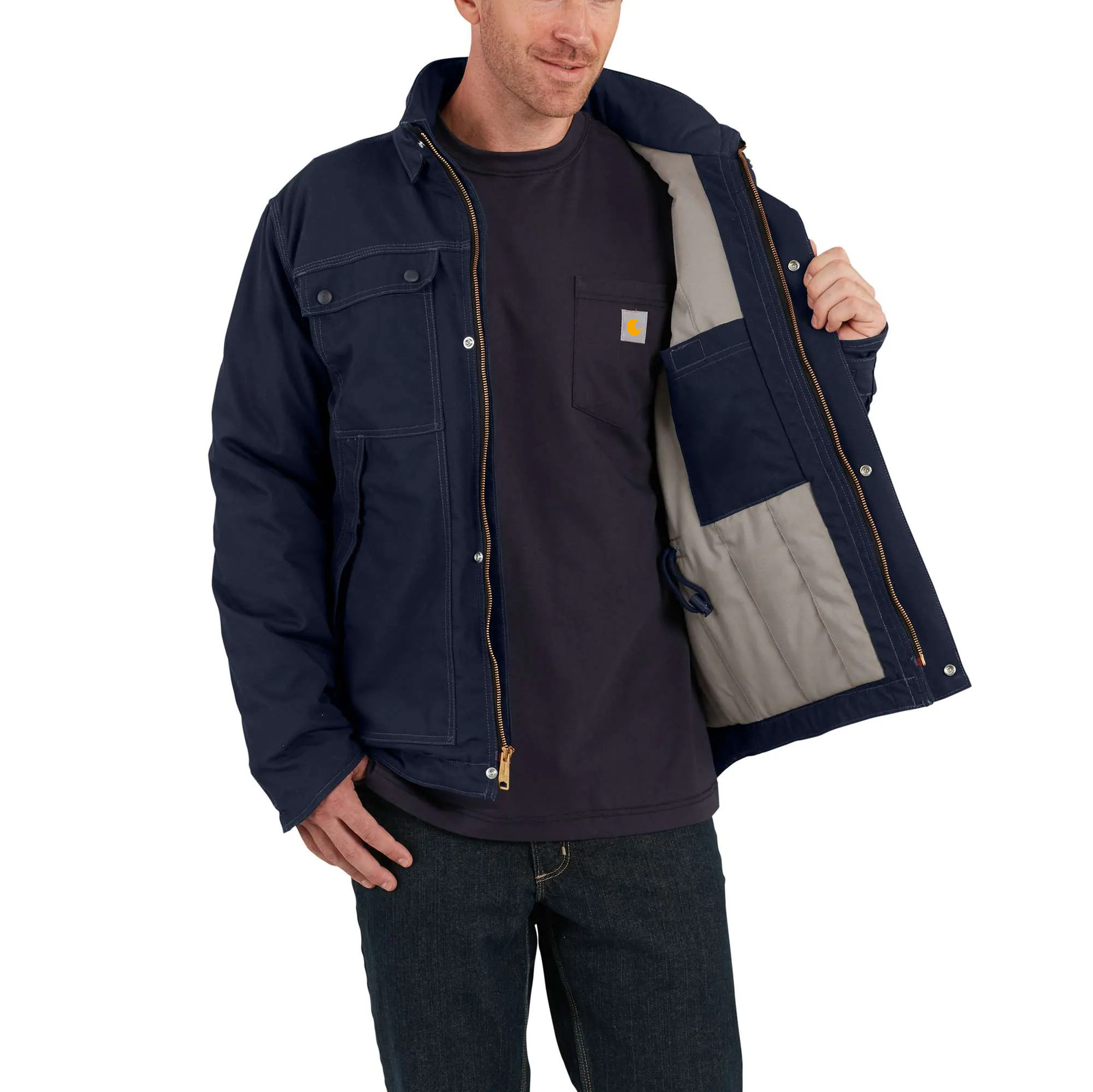 Flame-Resistant Full Swing Quick Duck Coat - 3 Warmest Rating