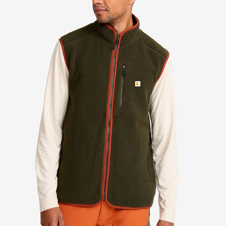 Canyon Full-zip Pile Fleece Vest Men