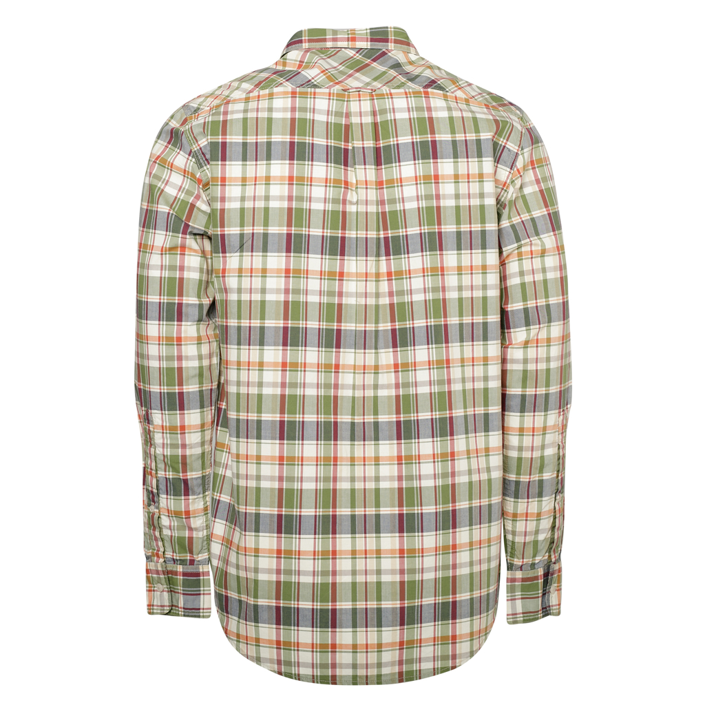 100% Cotton Yarn Dye Long Sleeve Shirt