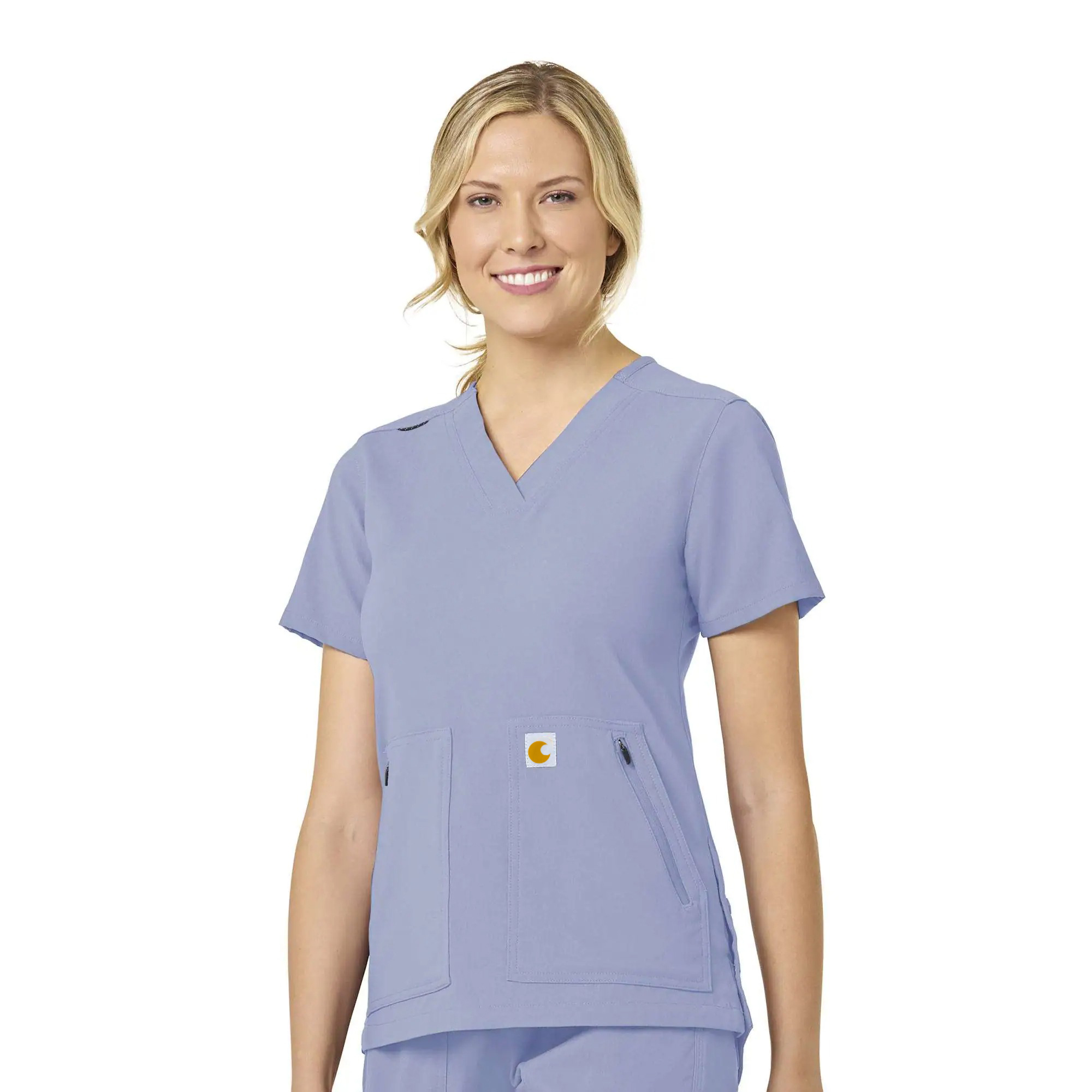 Women's Rugged Flex Peak 4-Pocket V-Neck Scrub Top