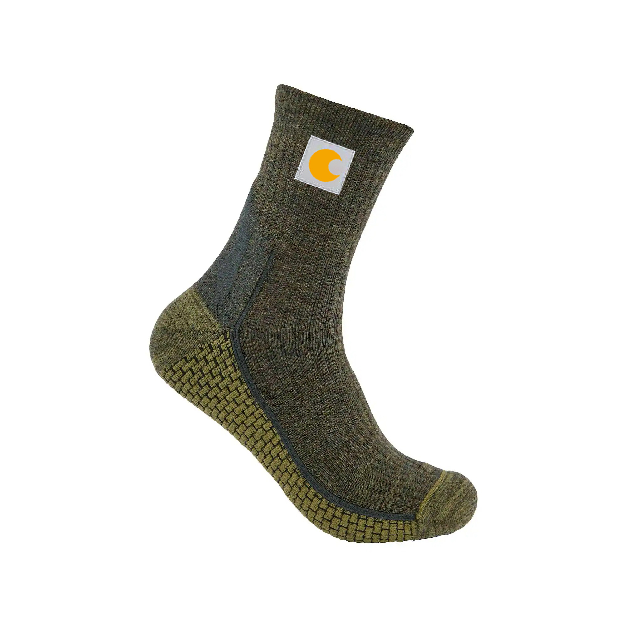 Force Grid Midweight Merino Wool Blend Quarter Sock