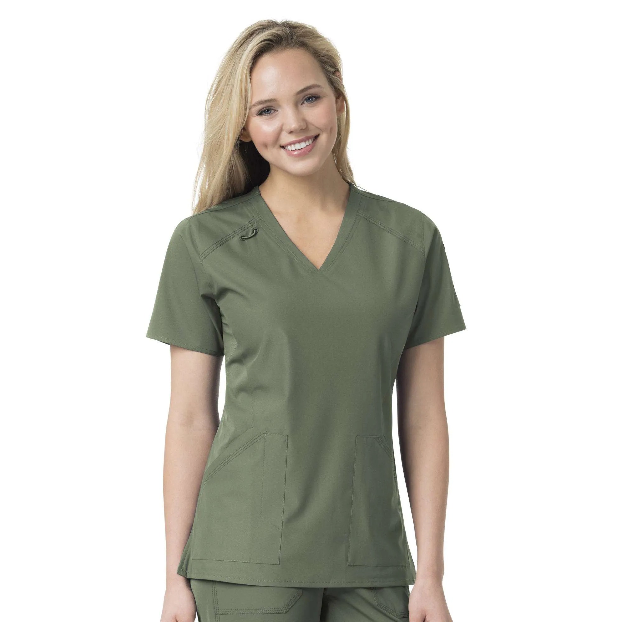 Women's Force Liberty Twill V-Neck Scrub Top